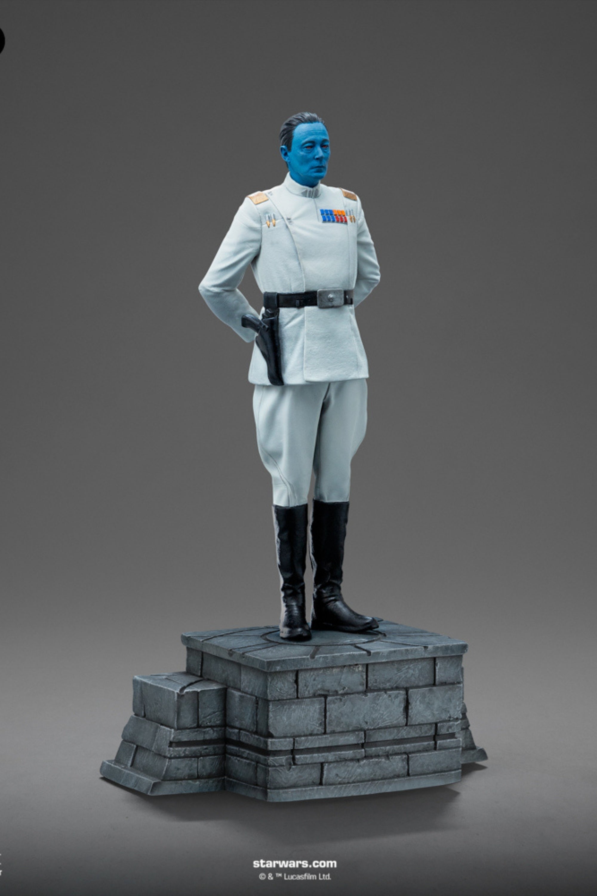 IRON STUDIOS - Grand Admıral Thrawn – Art Scale 1/10 Statue
