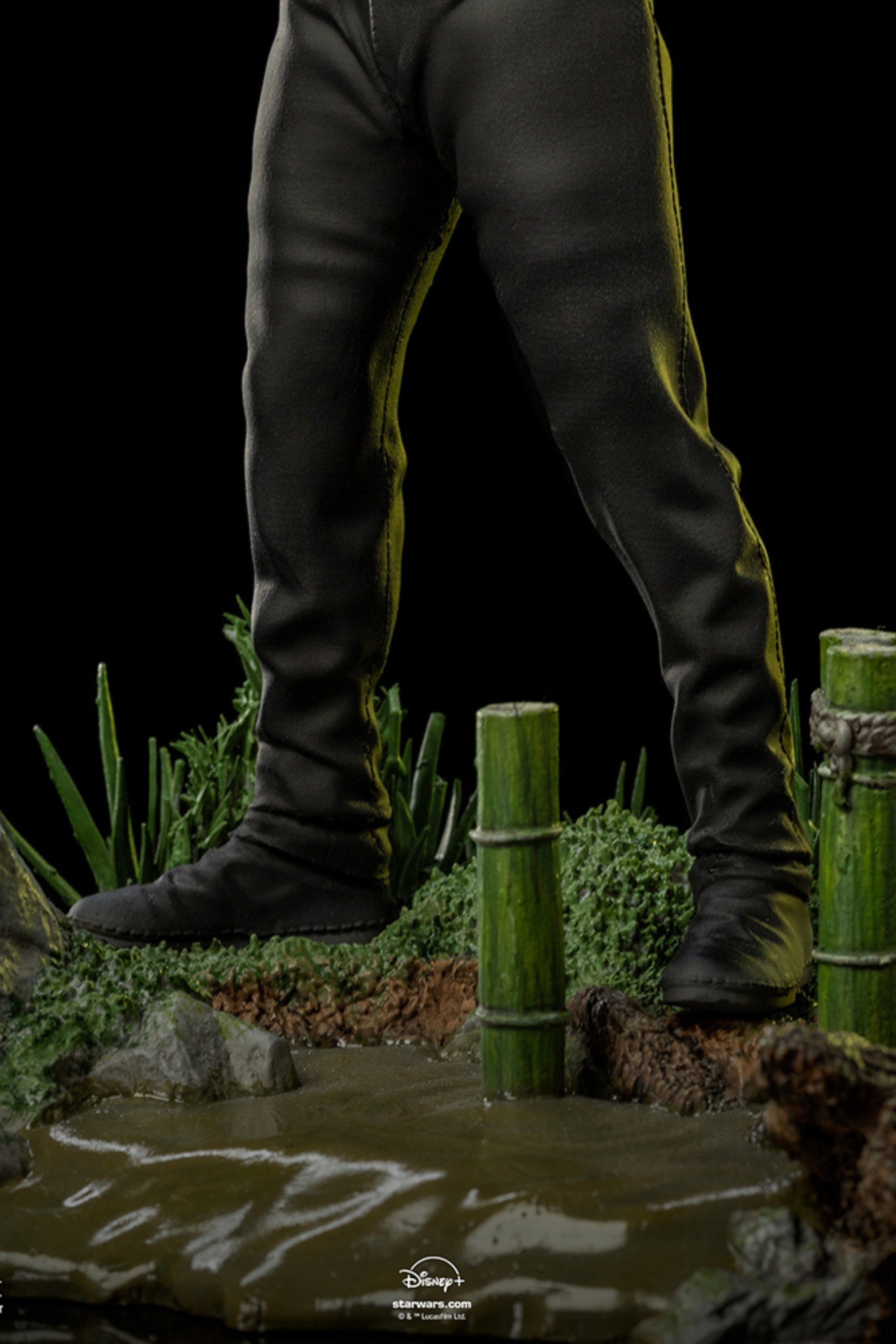 IRON STUDIOS - Luke Skywalker and Grogu Traınıng Versıon - Star Wars: The Book of Boba Fett - Art Scale 1/10