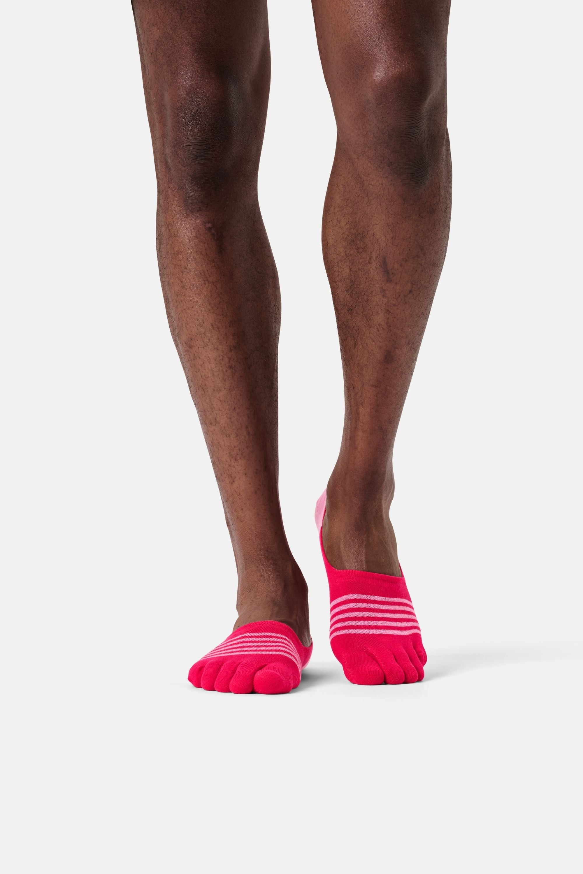 Happy Socks - Pembe Parmaklı Babet Çorap