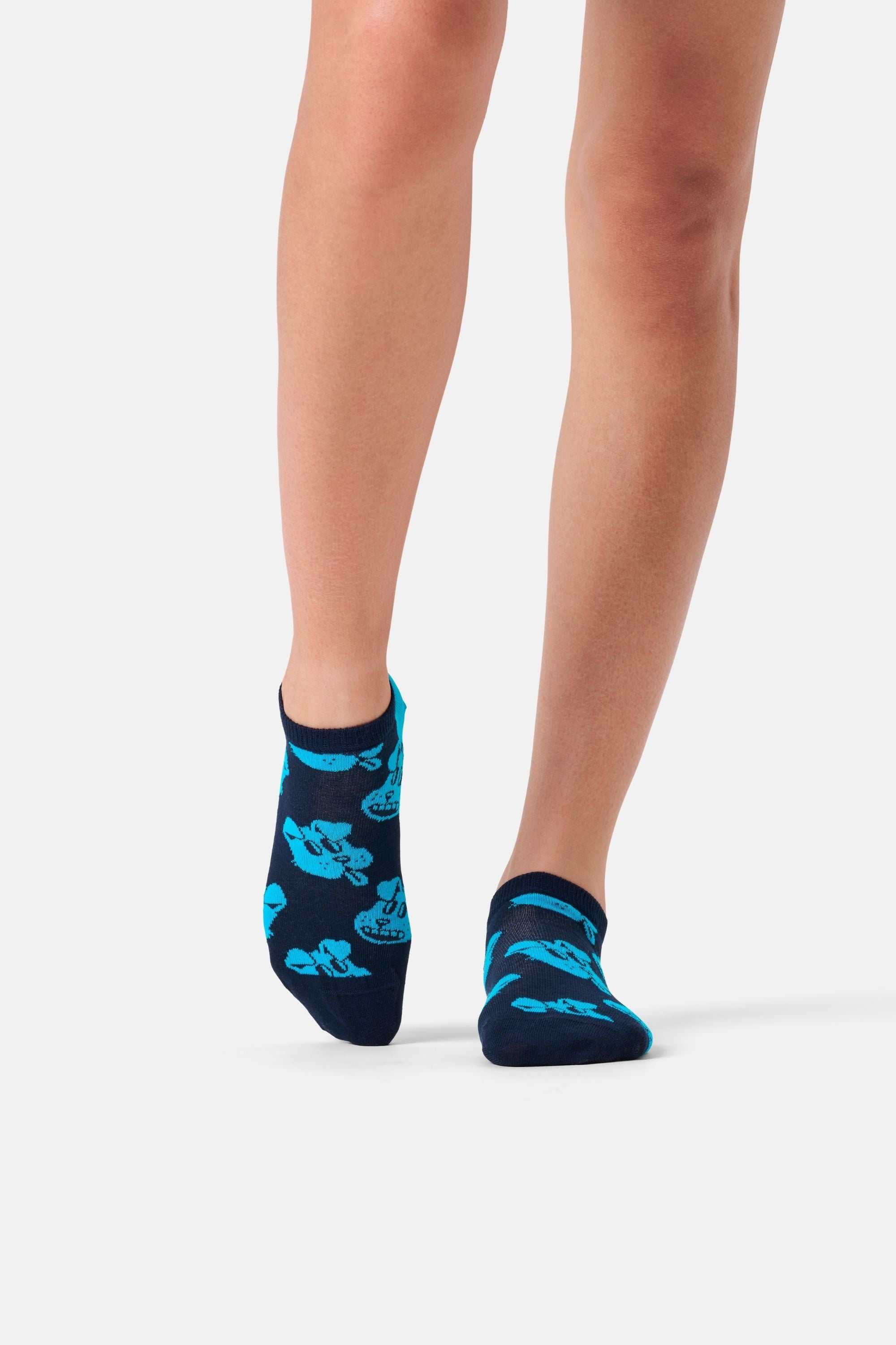 Happy Socks - Lacivert Köpek Desenli Çorap