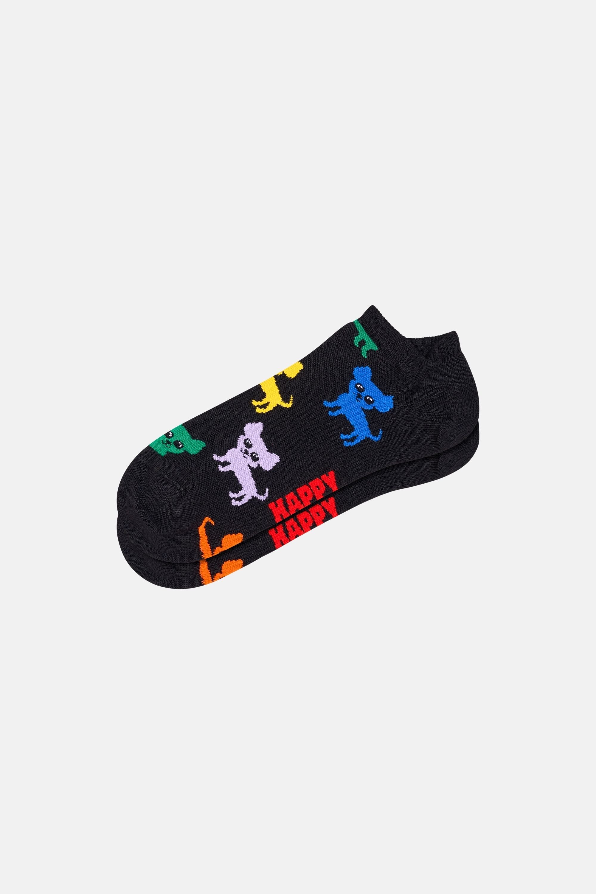 Happy Socks - Siyah Kedi Desenli Çorap
