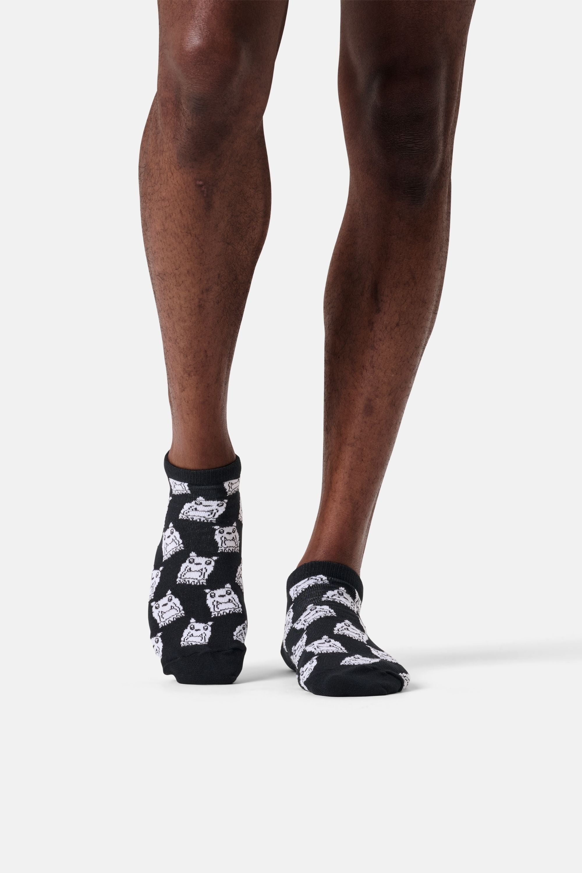 Happy Socks - Siyah Köpek Desenli Çorap