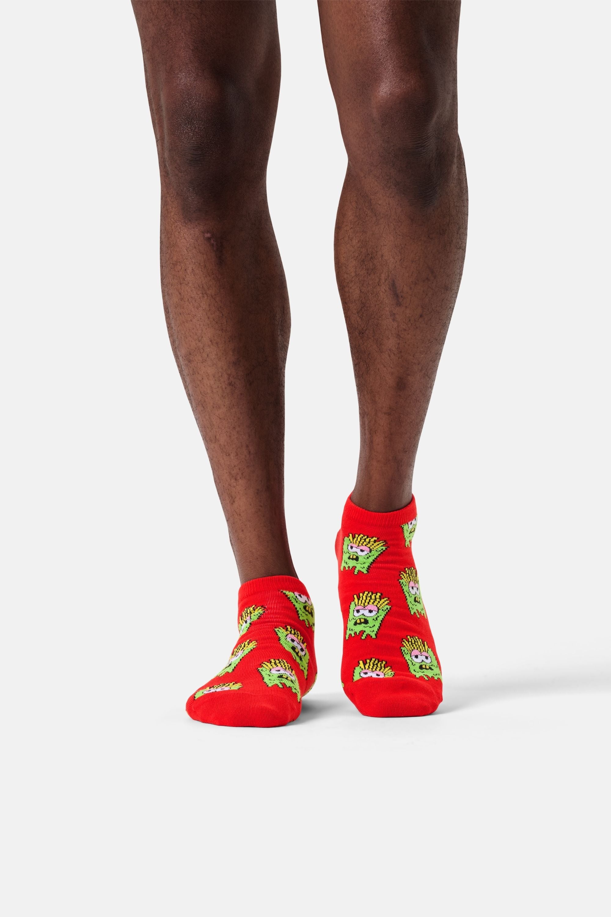 Happy Socks - Kırmızı Patates Desenli Çorap