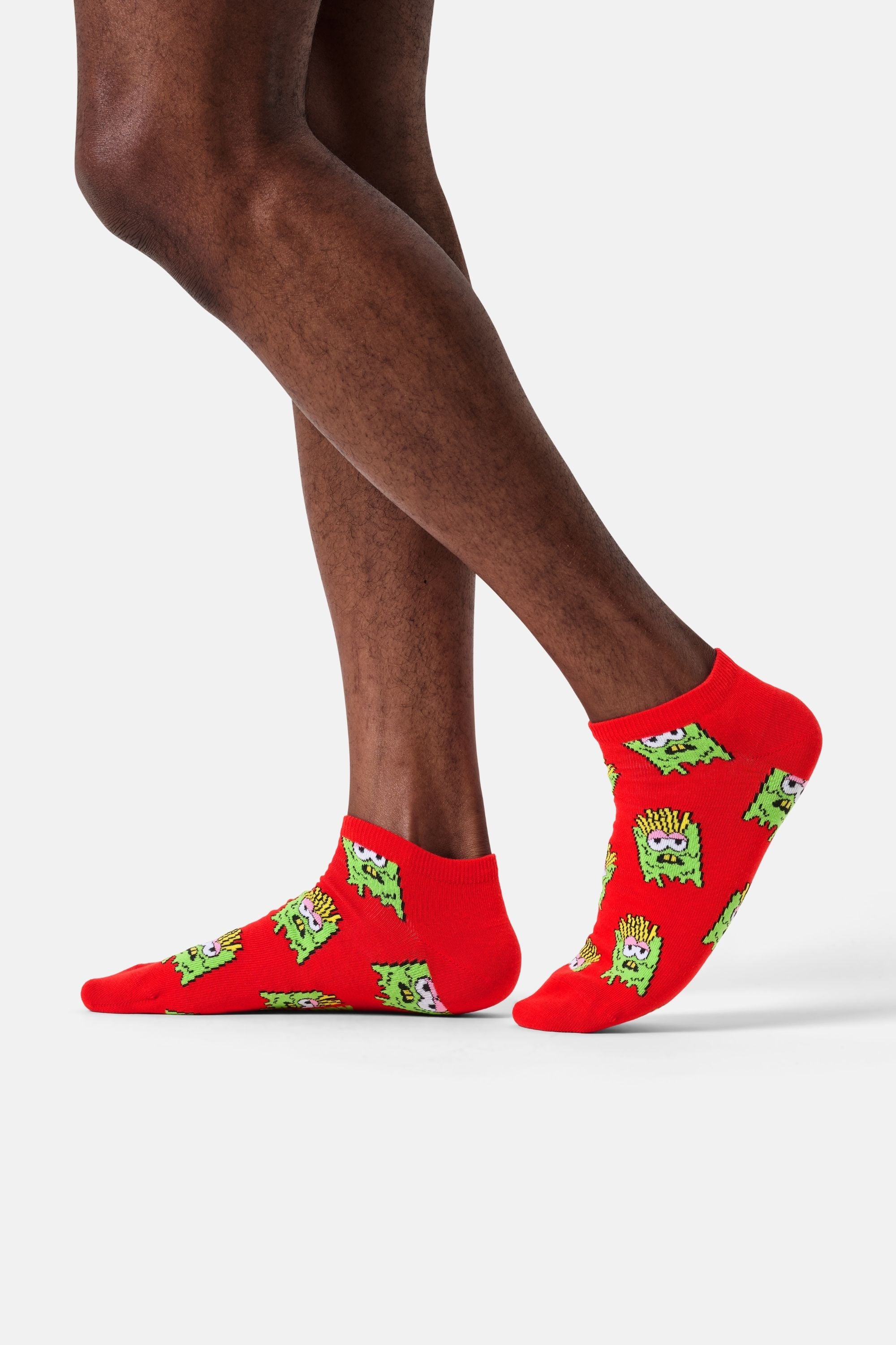 Happy Socks - Kırmızı Patates Desenli Çorap