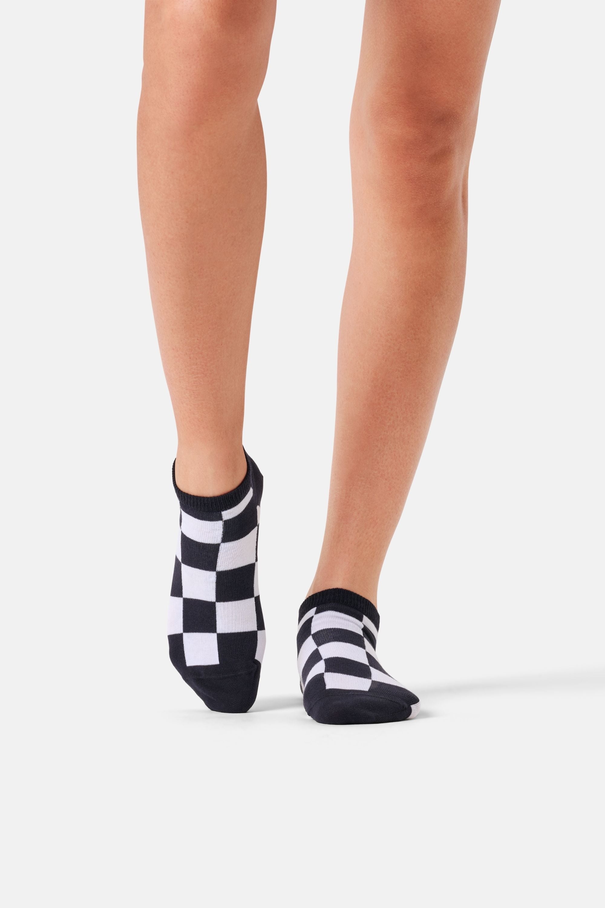Happy Socks - Siyah Kare Desenli Çorap