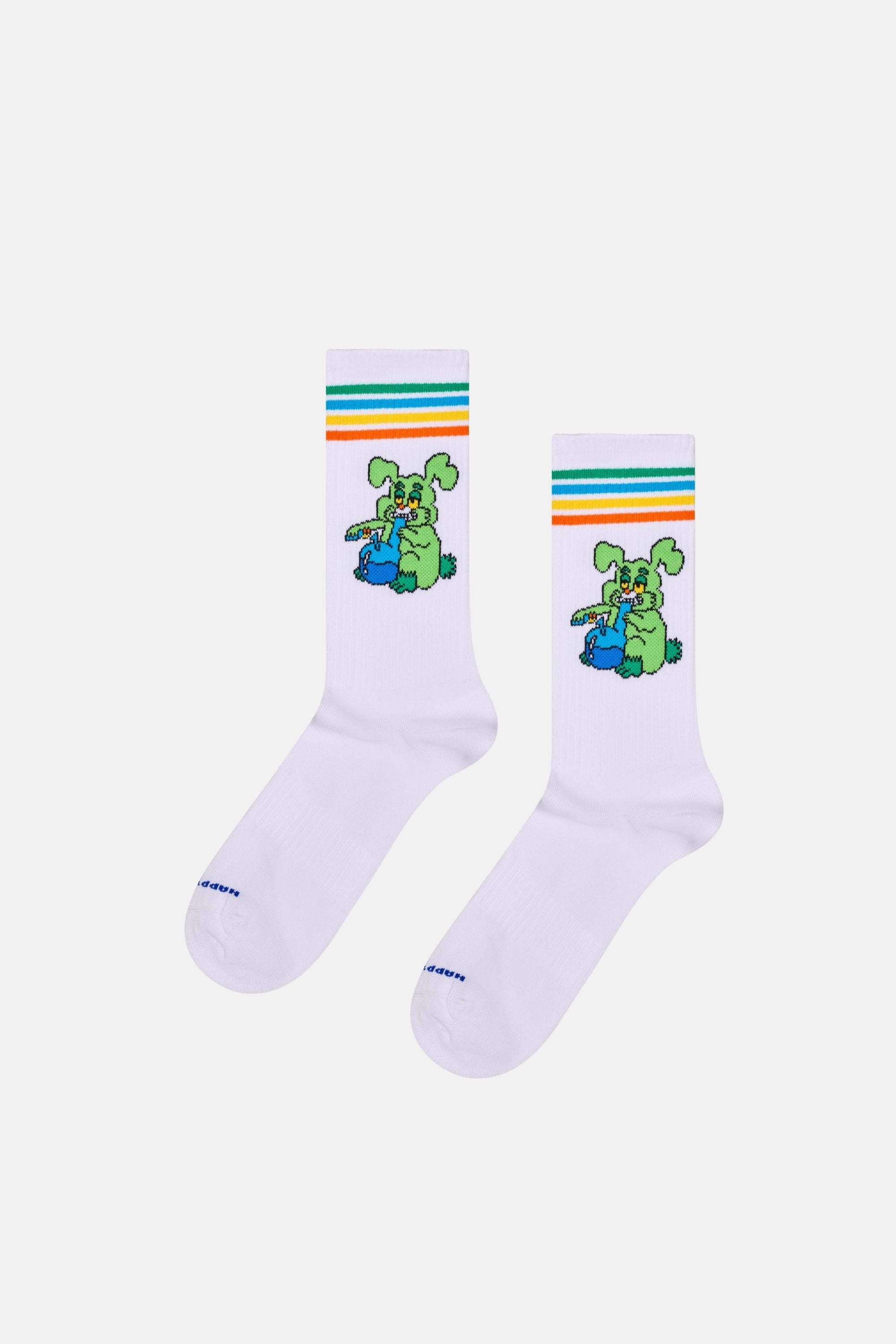Happy Socks - Çok Renkli Sneaker Çorap