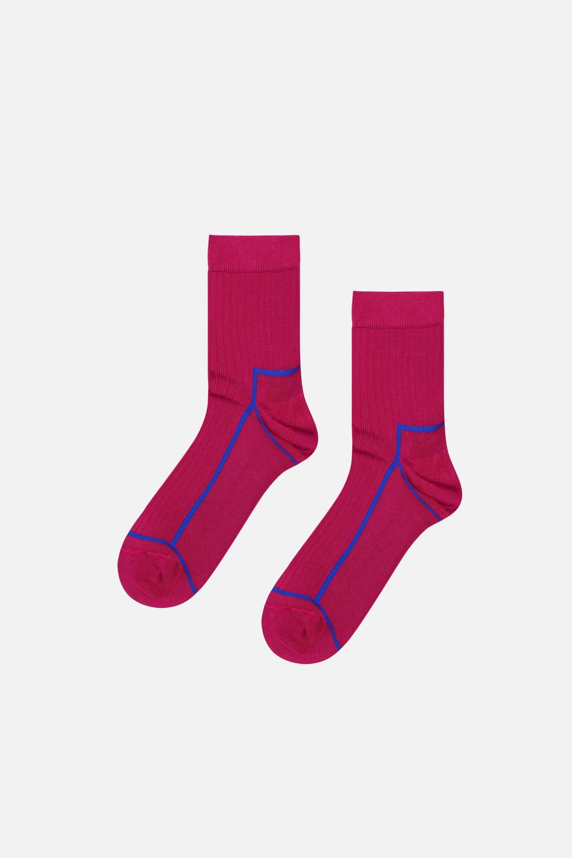 Happy Socks - Bordo Çorap