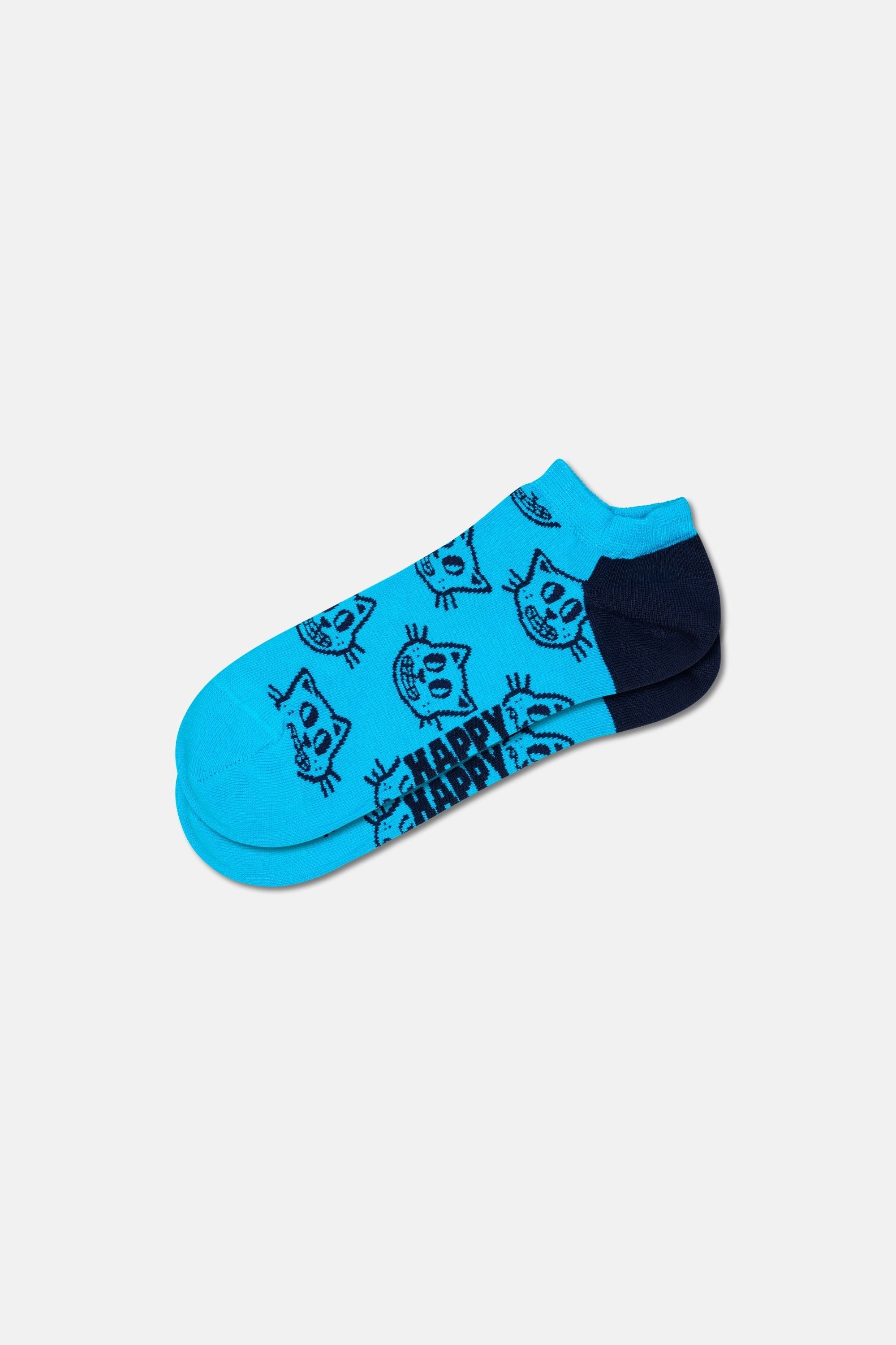 Happy Socks - Çok Renkli Köpek Desenli 3Lü Çorap Seti