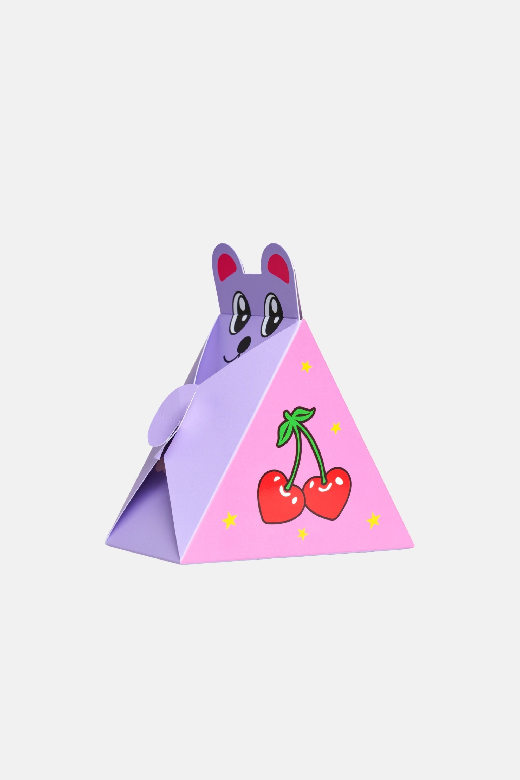 Happy Socks - Çocuk Çok Renkli Kiraz Desenli 3'lü Pamuklu Çorap Seti