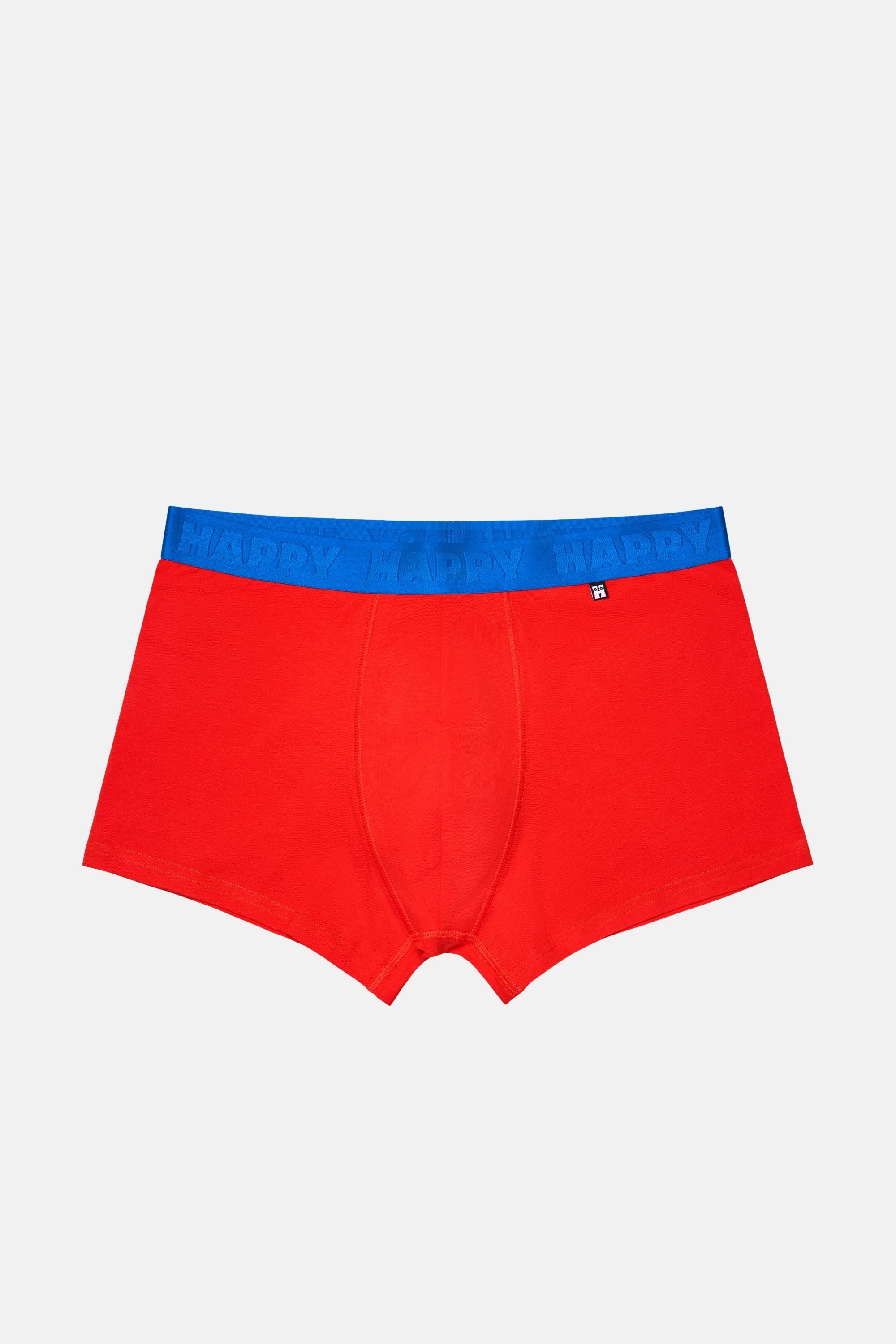 Happy Socks - Erkek Çok Renkli Karışık Desenli 3'lü Boxer Seti