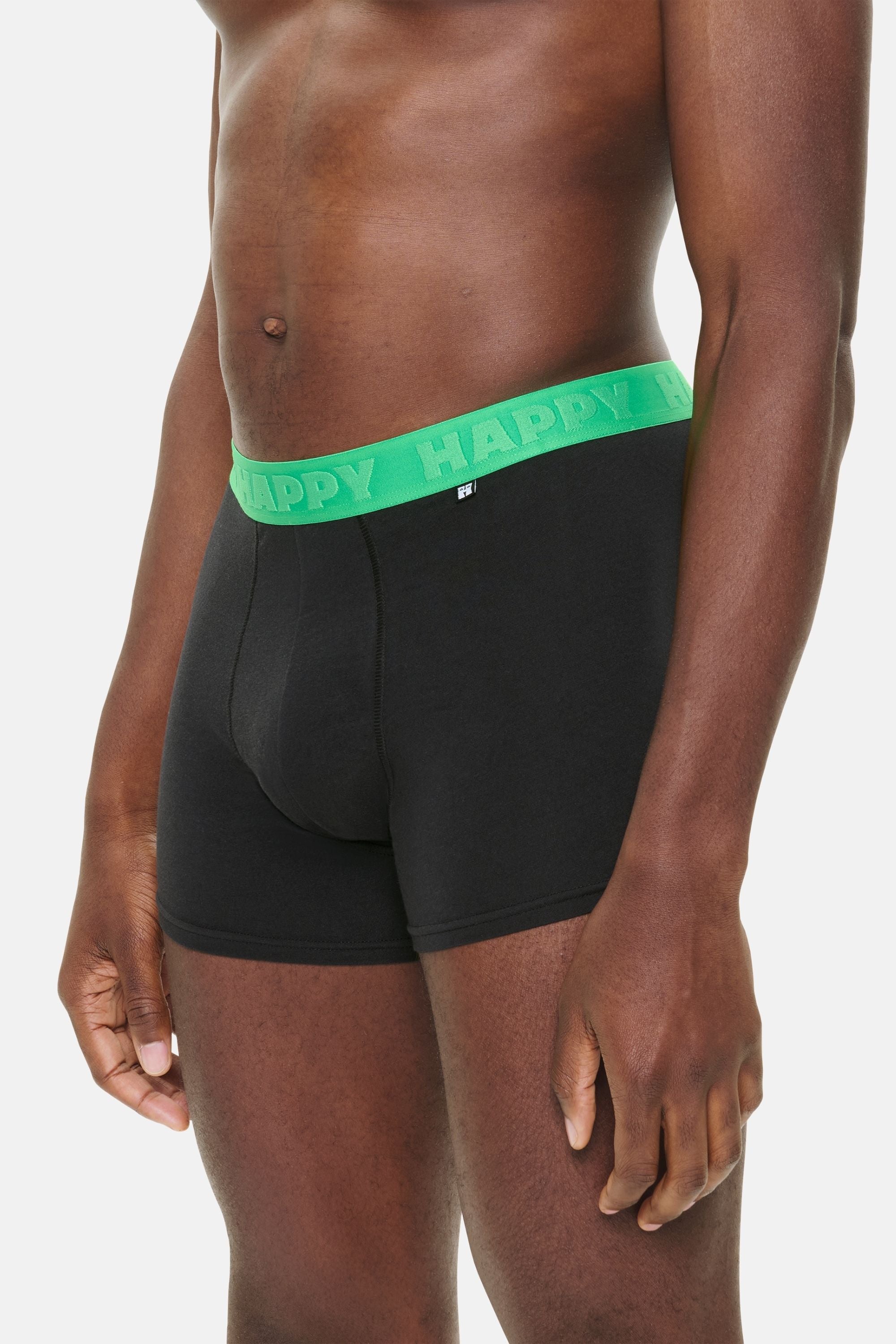 Happy Socks - Erkek Çok Renkli Karışık Desenli 3'lü Boxer Seti