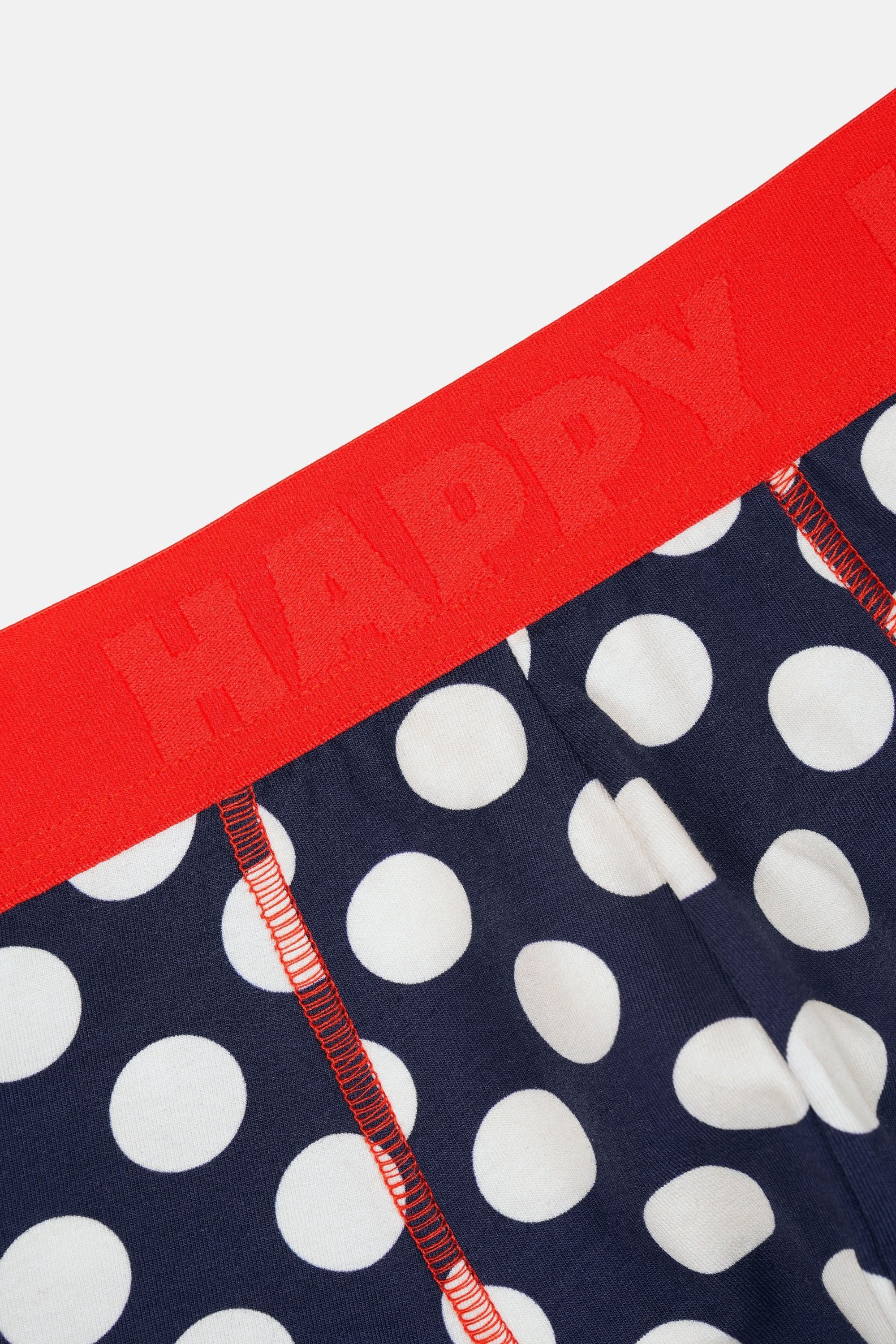 Happy Socks - Erkek Çok Renkli Karışık Desenli 3'lü Boxer Seti