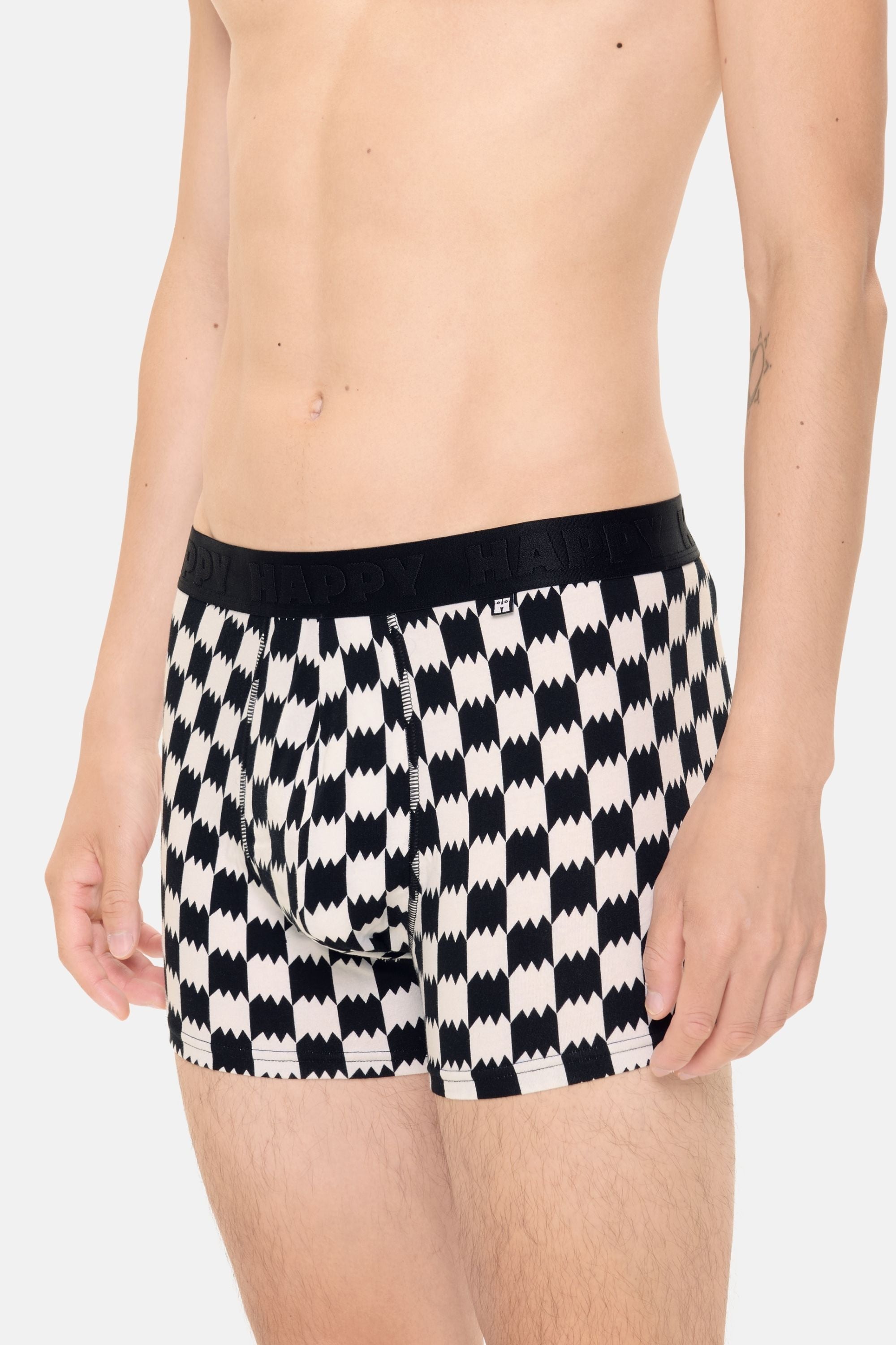 Happy Socks - Erkek Çok Renkli Karışık Desenli 3'lü Boxer Seti