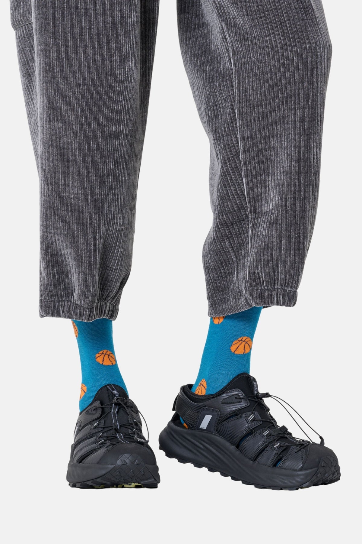 Happy Socks - Basketbol Temalı Pamuklu Çorap
