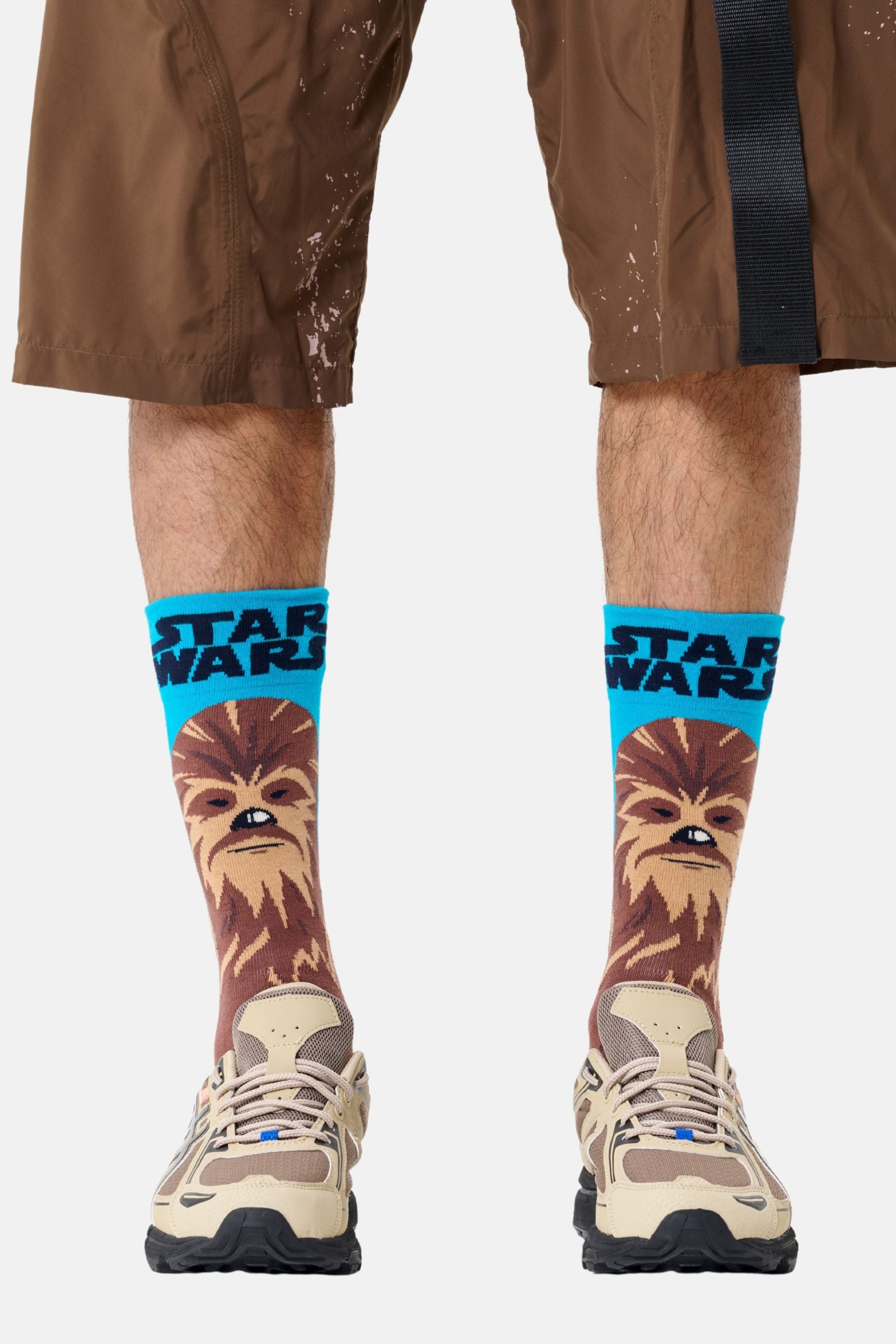 Happy Socks - Kahverengi Star Wars Chewbacca Çorap