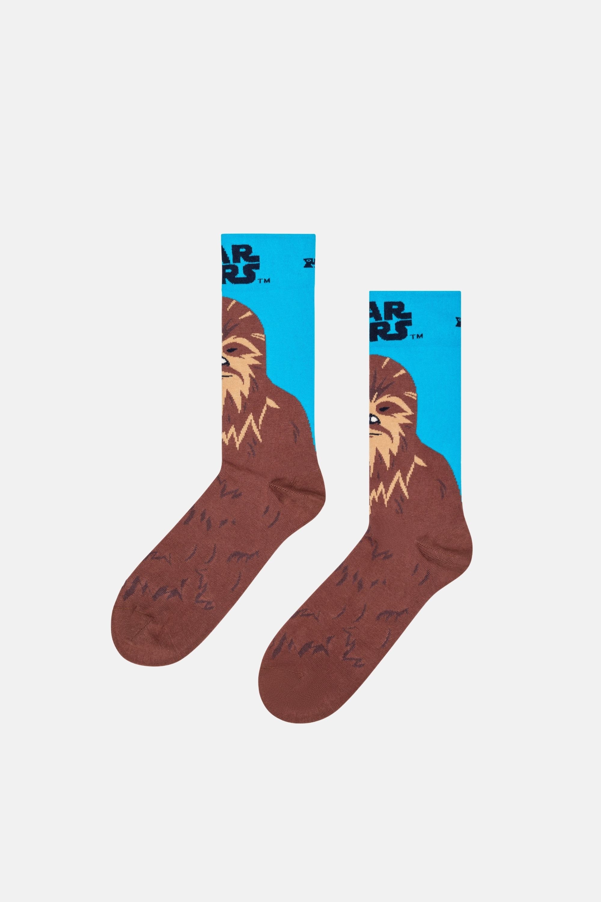Happy Socks - Çok Renkli Star Wars Figürlü 6Lı Çorap Seti