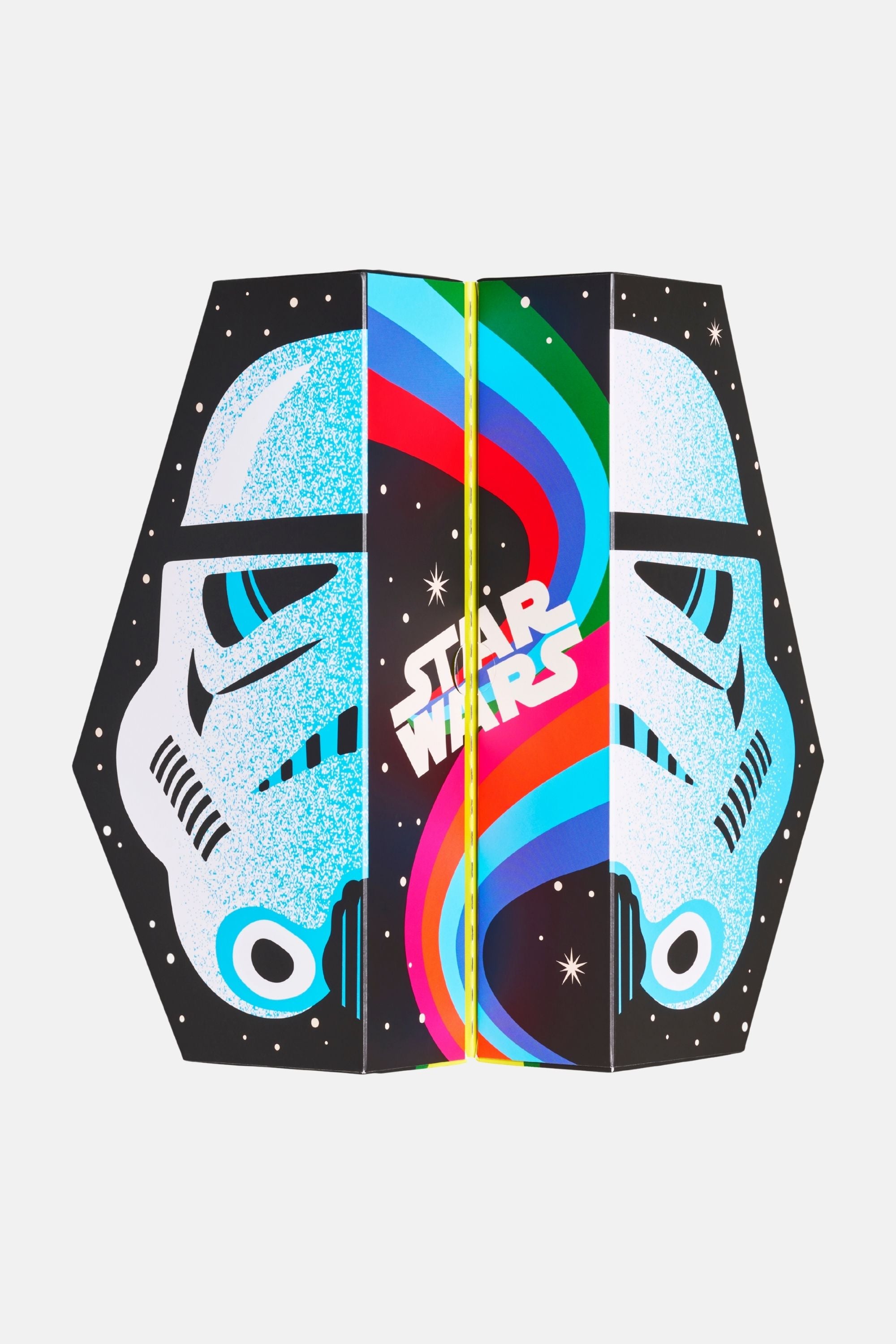 Happy Socks - Çok Renkli Star Wars Figürlü 6Lı Çorap Seti