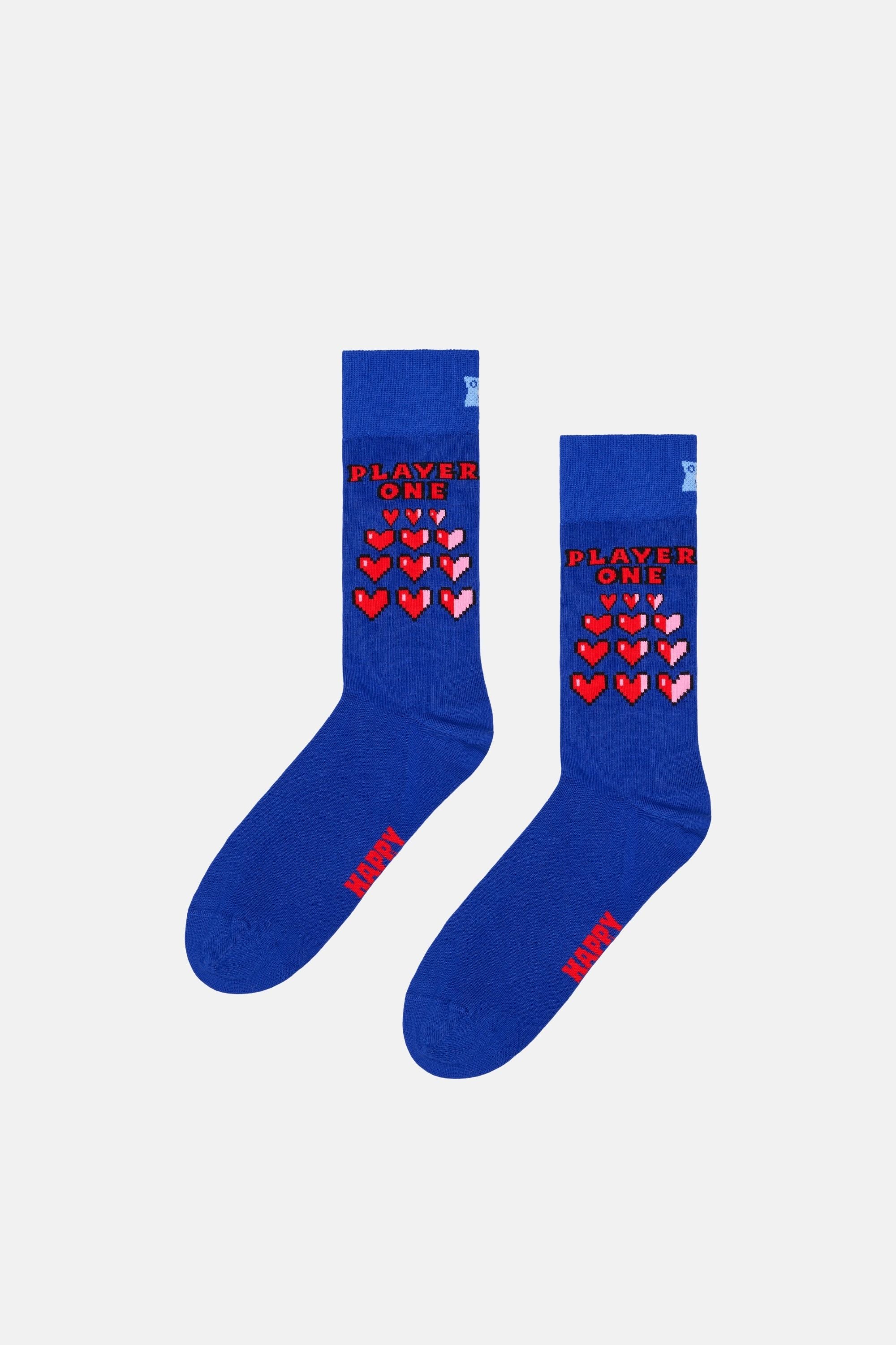 Happy Socks - Çok Renkli Oyun Temalı 2Li Çorap Hediye Seti