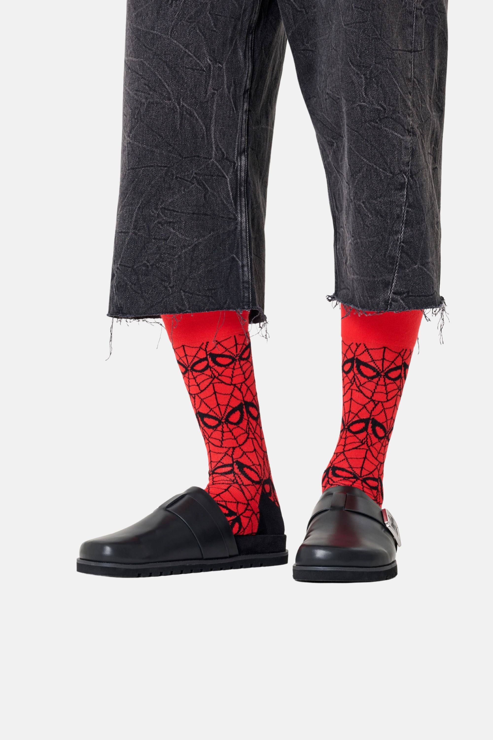 Happy Socks - Kırmızı Marvel Spider - Man Temalı Çorap