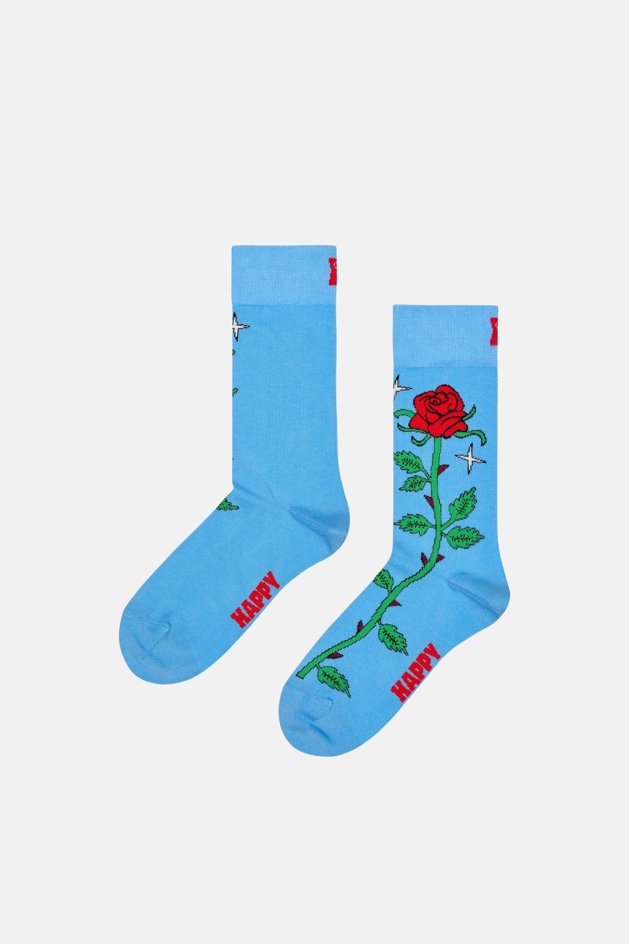 Happy Socks - Kadın Çok Renkli Anneler Günü Temalı 2Li Çorap Hediye Seti