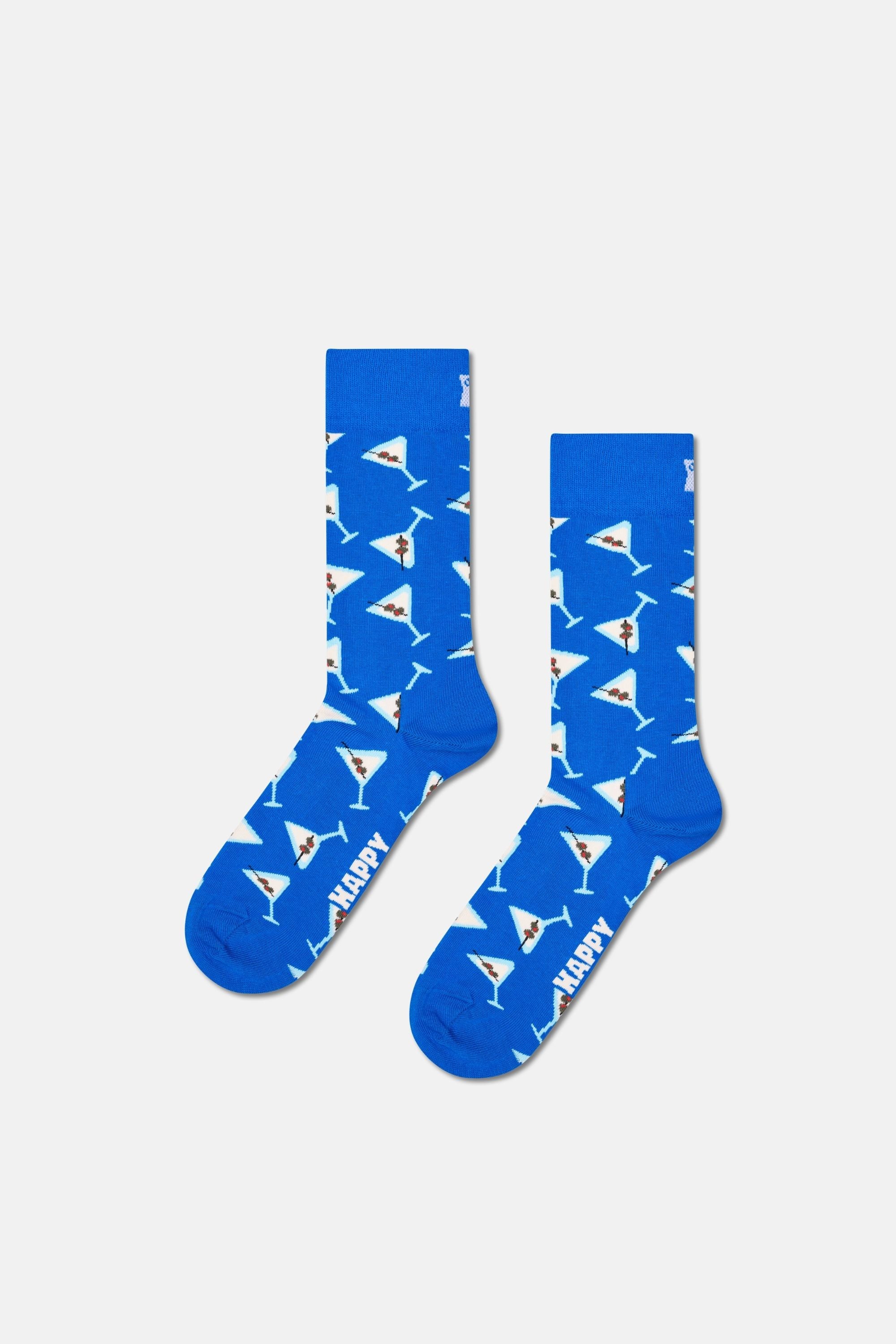 Happy Socks - Çok Renkli Eğlenceli Desenli 3Lü Çorap Hediye Seti