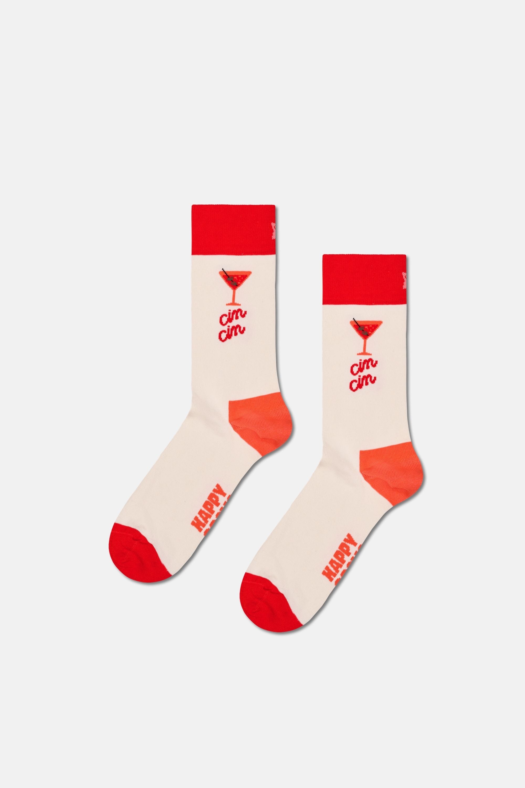 Happy Socks - Çok Renkli Eğlenceli Desenli 3Lü Çorap Hediye Seti