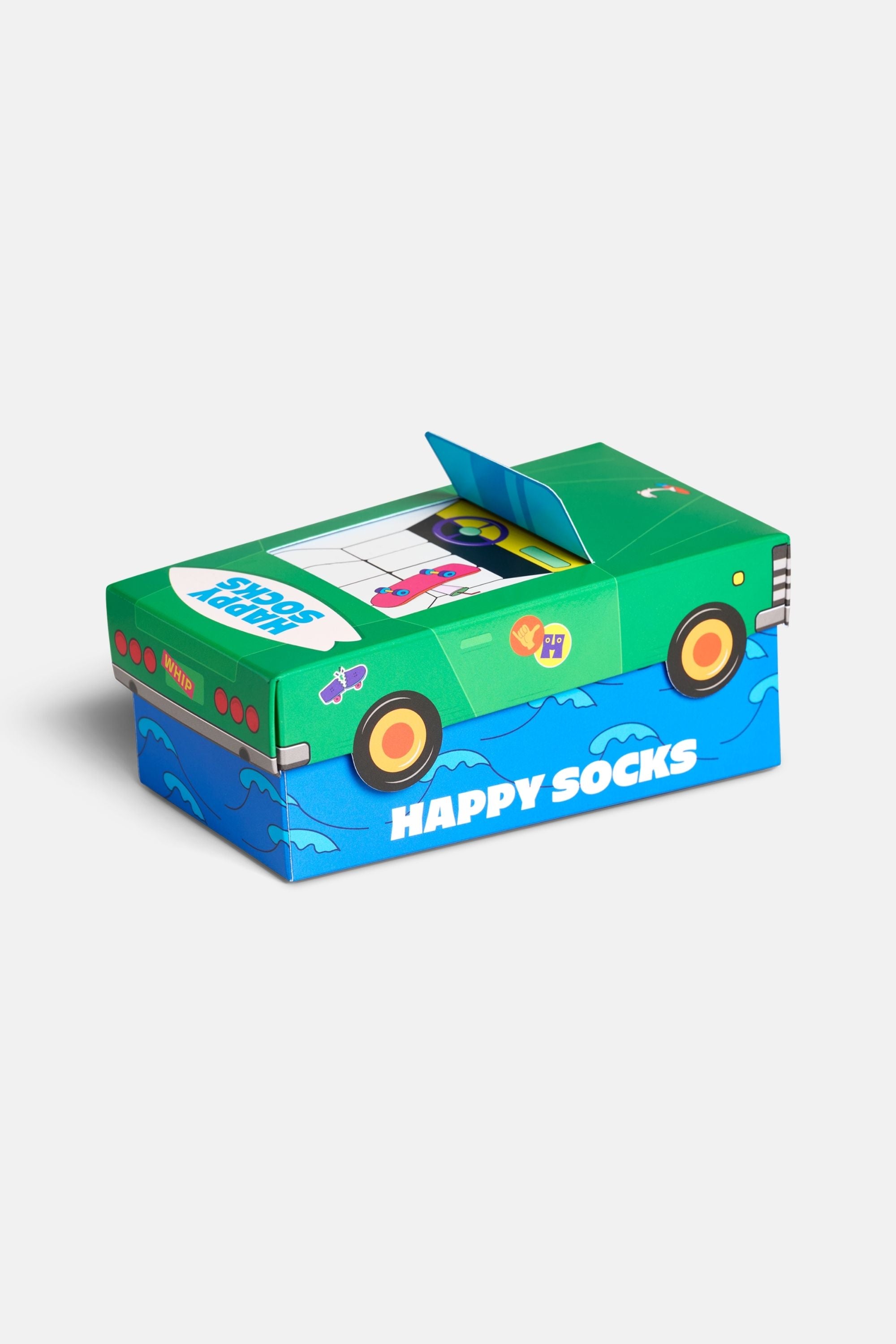 Happy Socks - Çocuk Yunus Desenli 3Lü Çorap Hediye Seti