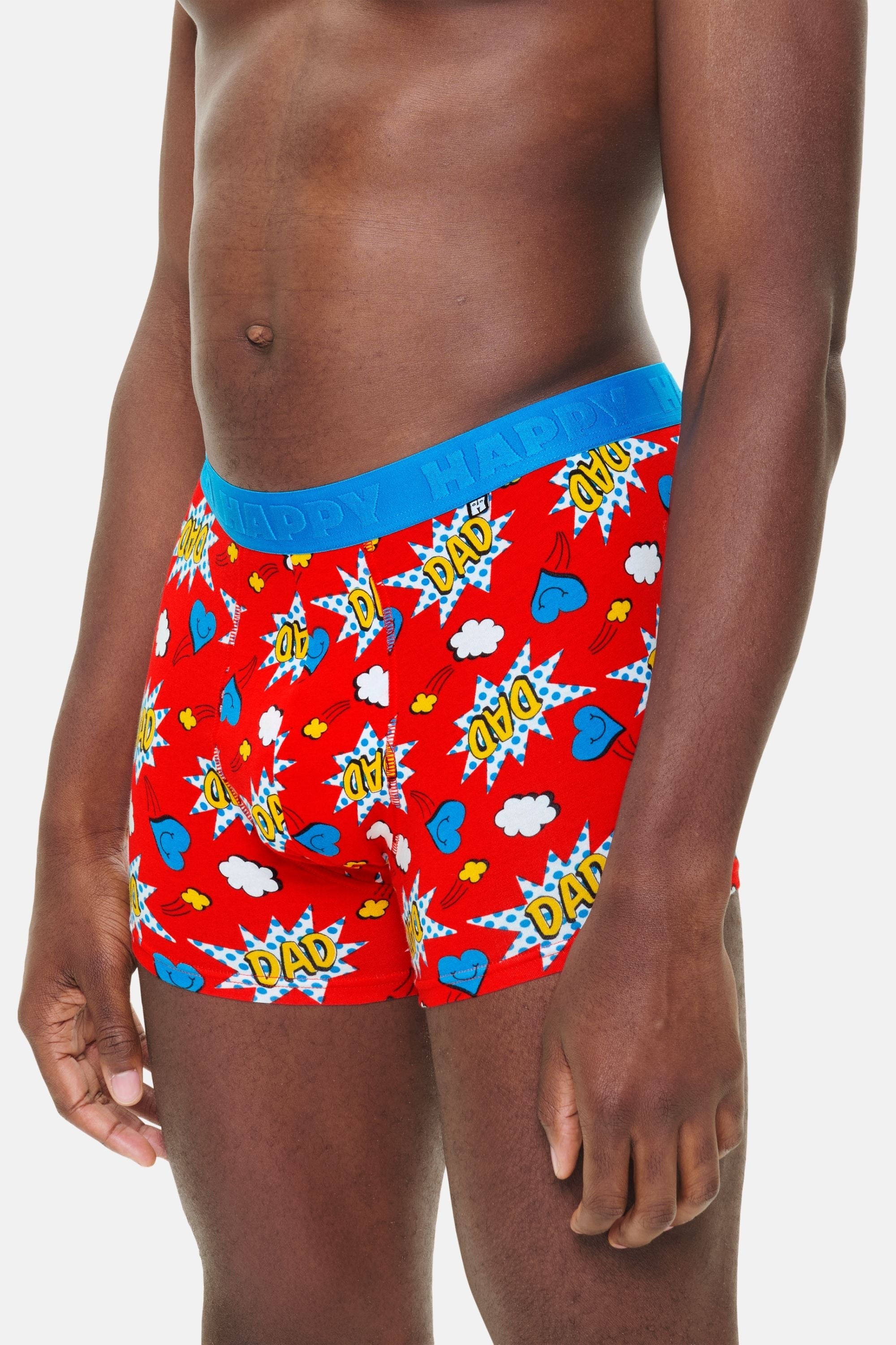 Happy Socks - Süper Baba Temalı Boxer