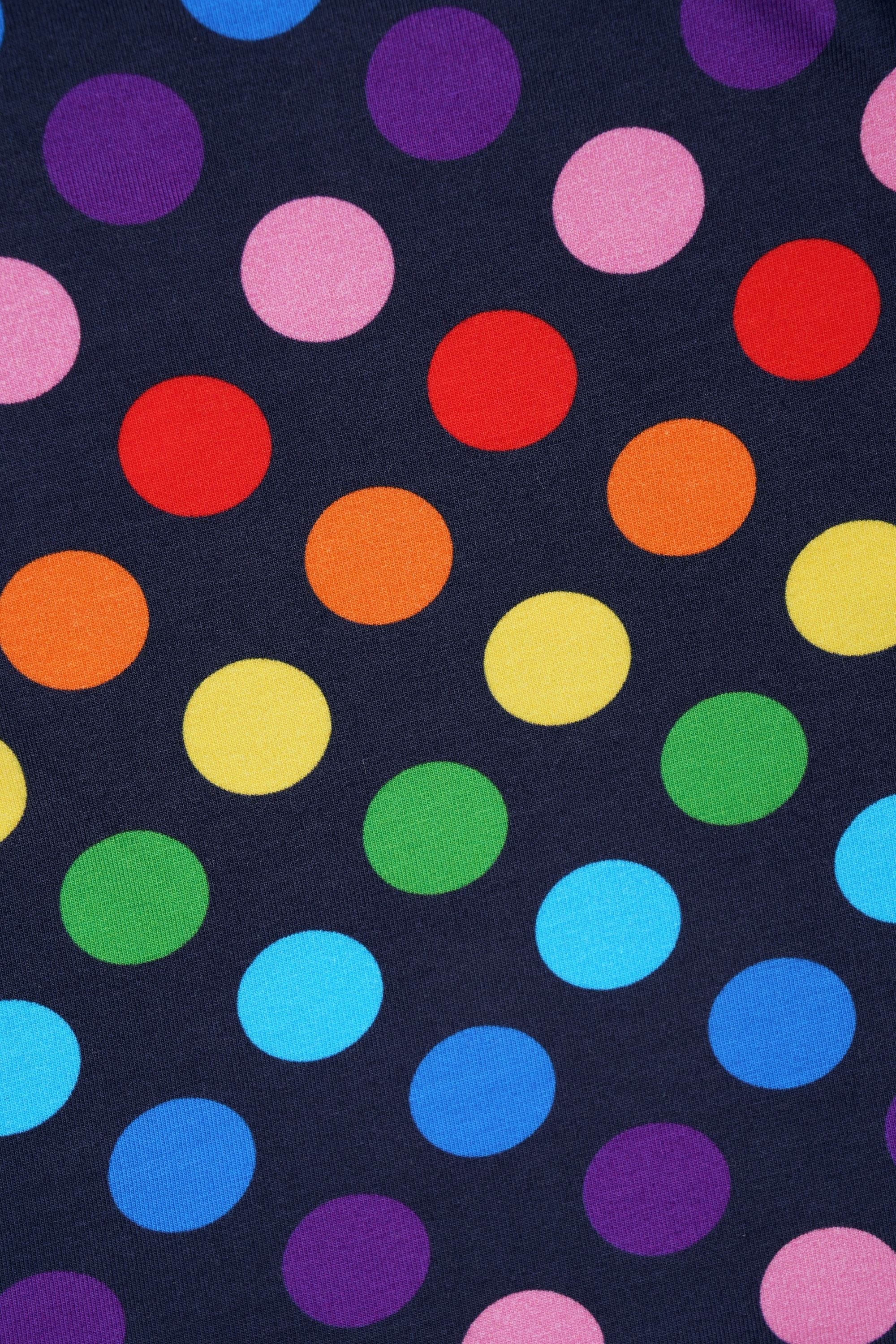 Happy Socks - Çok Renkli Büyük Puantiye Desenli Boxer