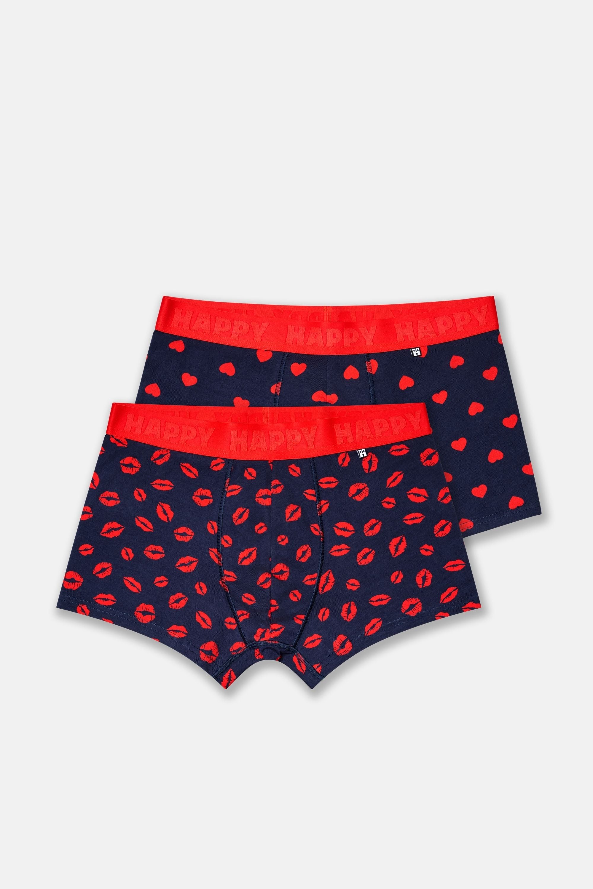 Happy Socks - Sevgi Temalı 2Li Boxer Hediye Seti