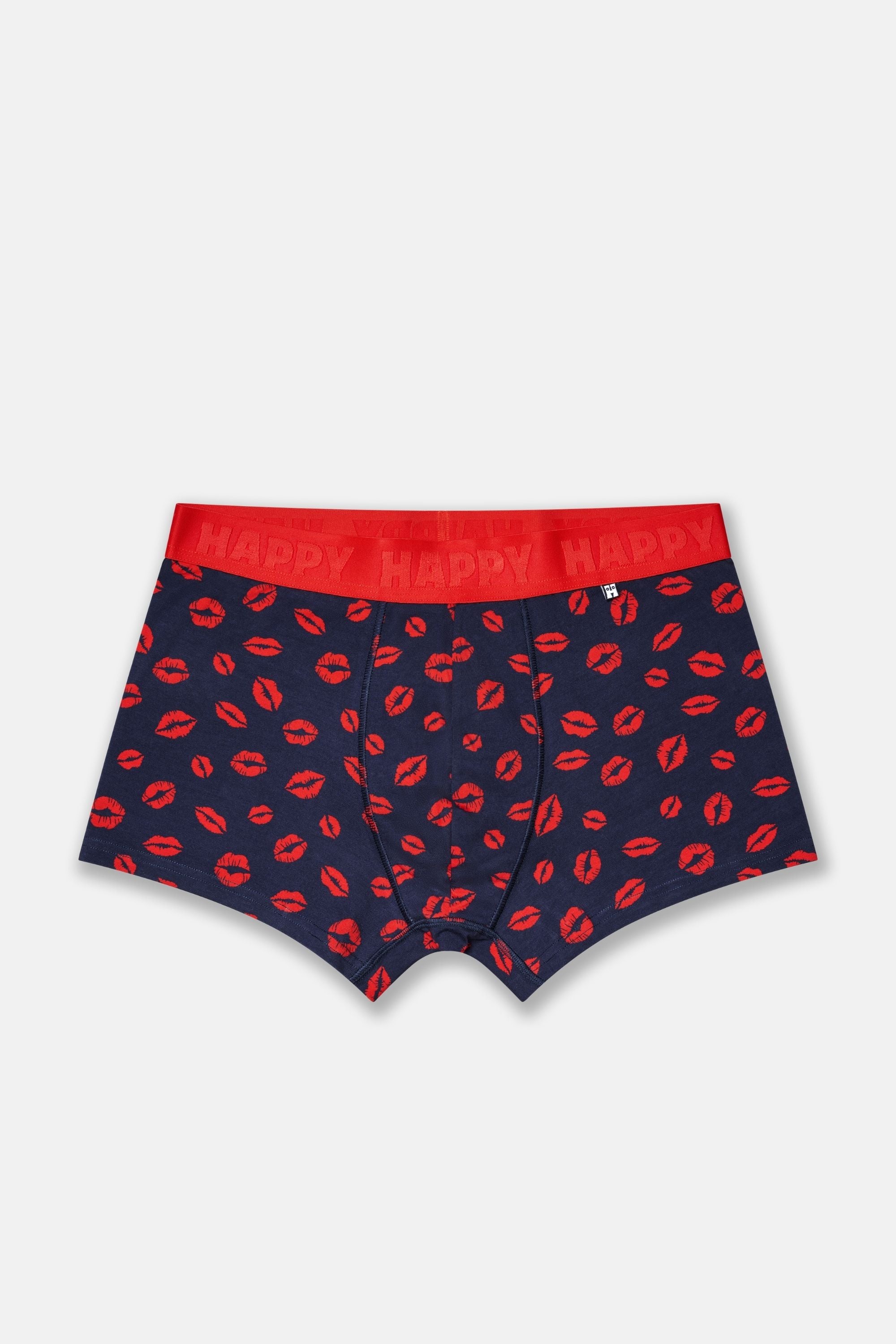 Happy Socks - Dudak Temalı 3Lü Boxer Hediye Seti