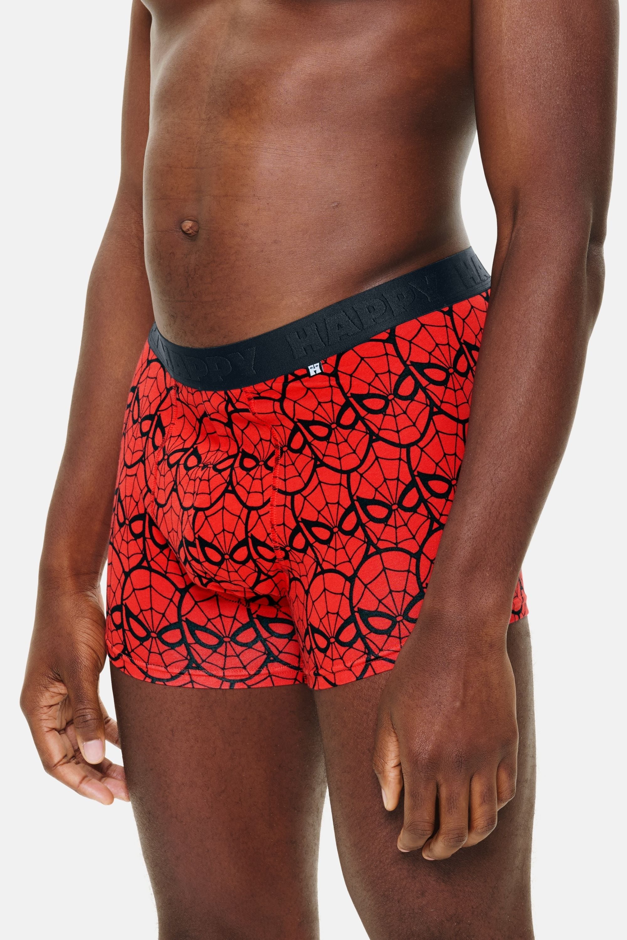 Happy Socks - Erkek Çok Renkli Karışık Desenli 3Lü Boxer Seti