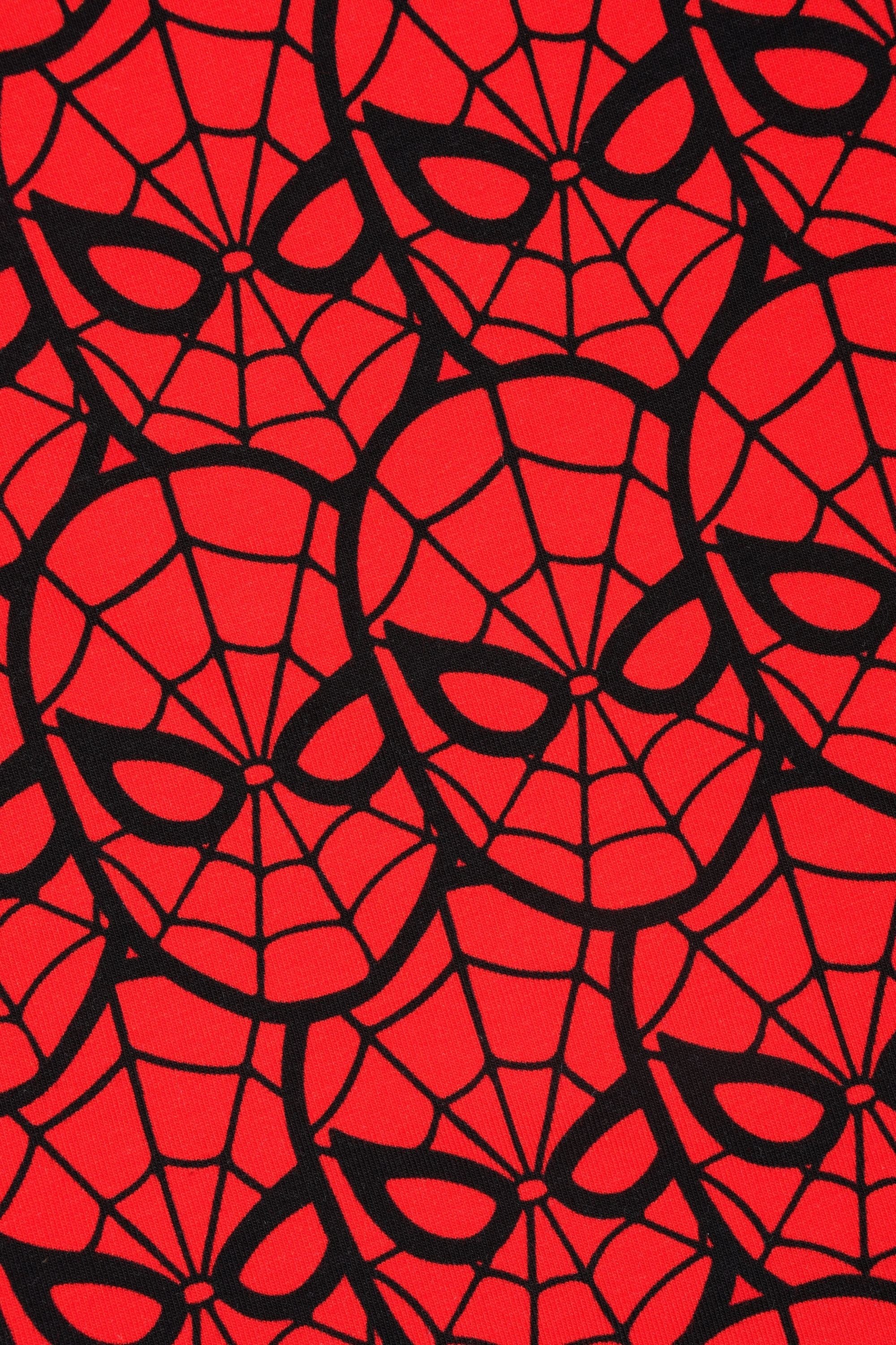 Happy Socks - Erkek Kırmızı Marvel Spider - Man Temalı Boxer