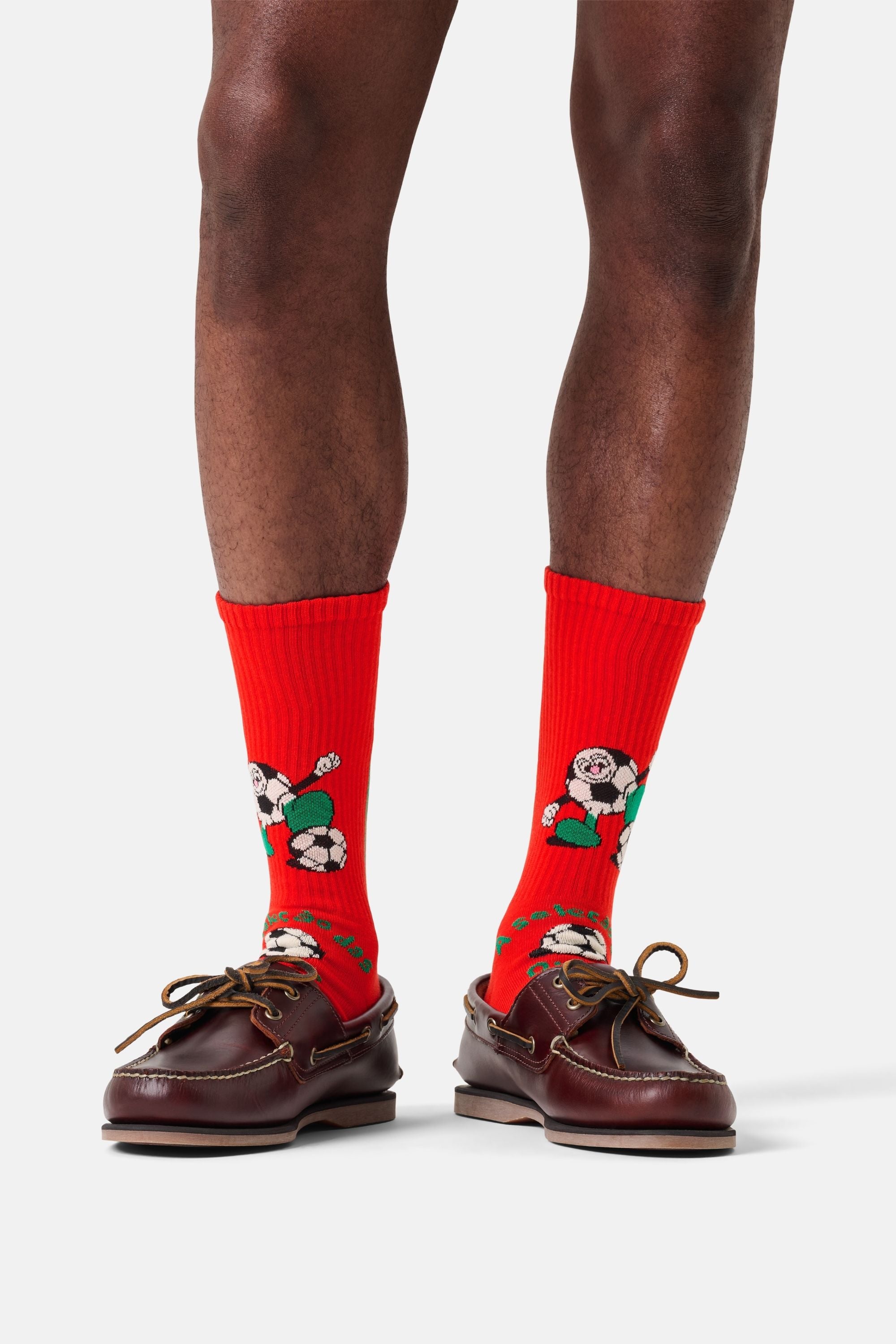 Happy Socks - Kırmızı Dünya Kupası Portekiz Temalı Sneaker Çorap