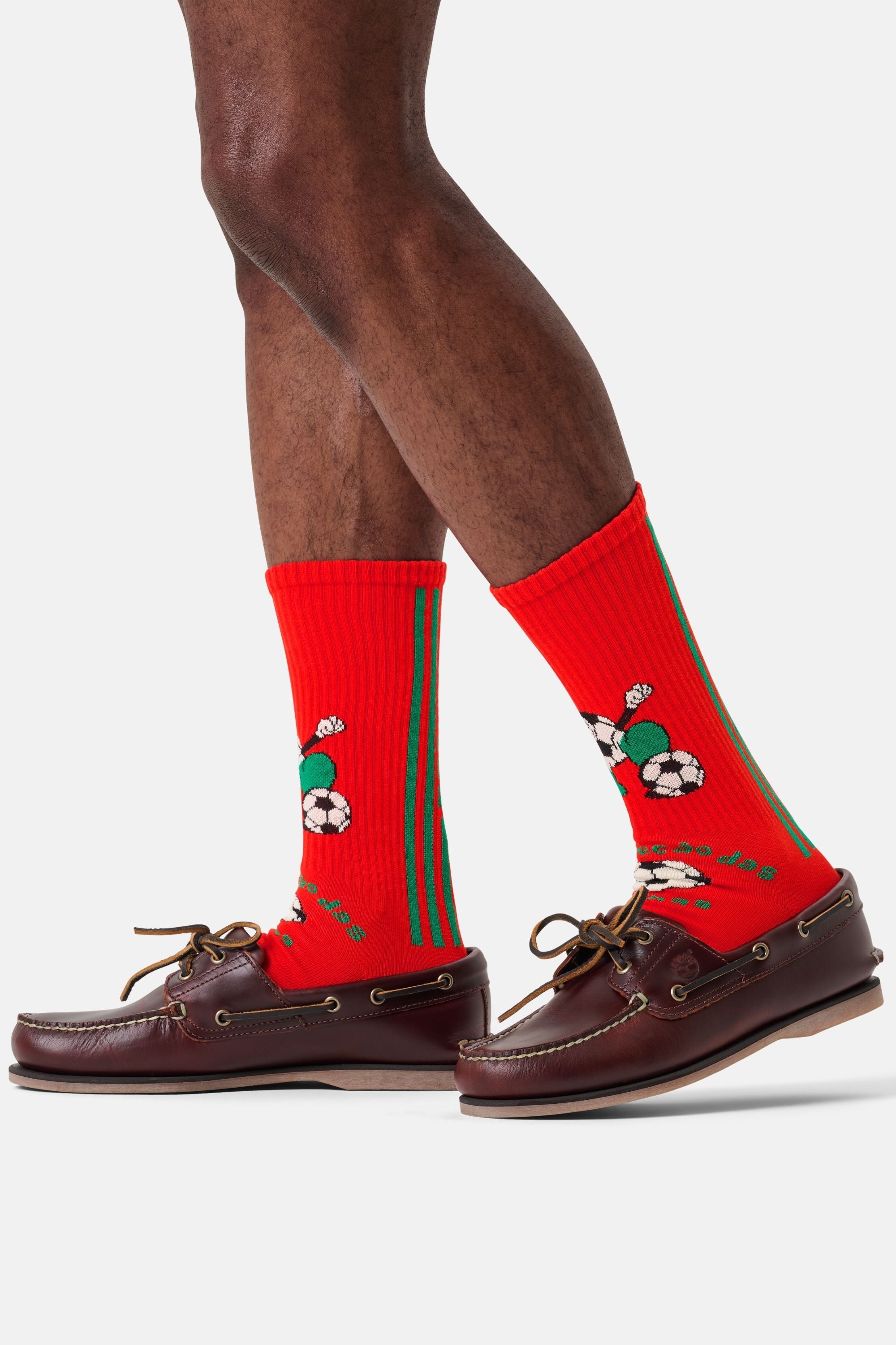 Happy Socks - Kırmızı Dünya Kupası Portekiz Temalı Sneaker Çorap