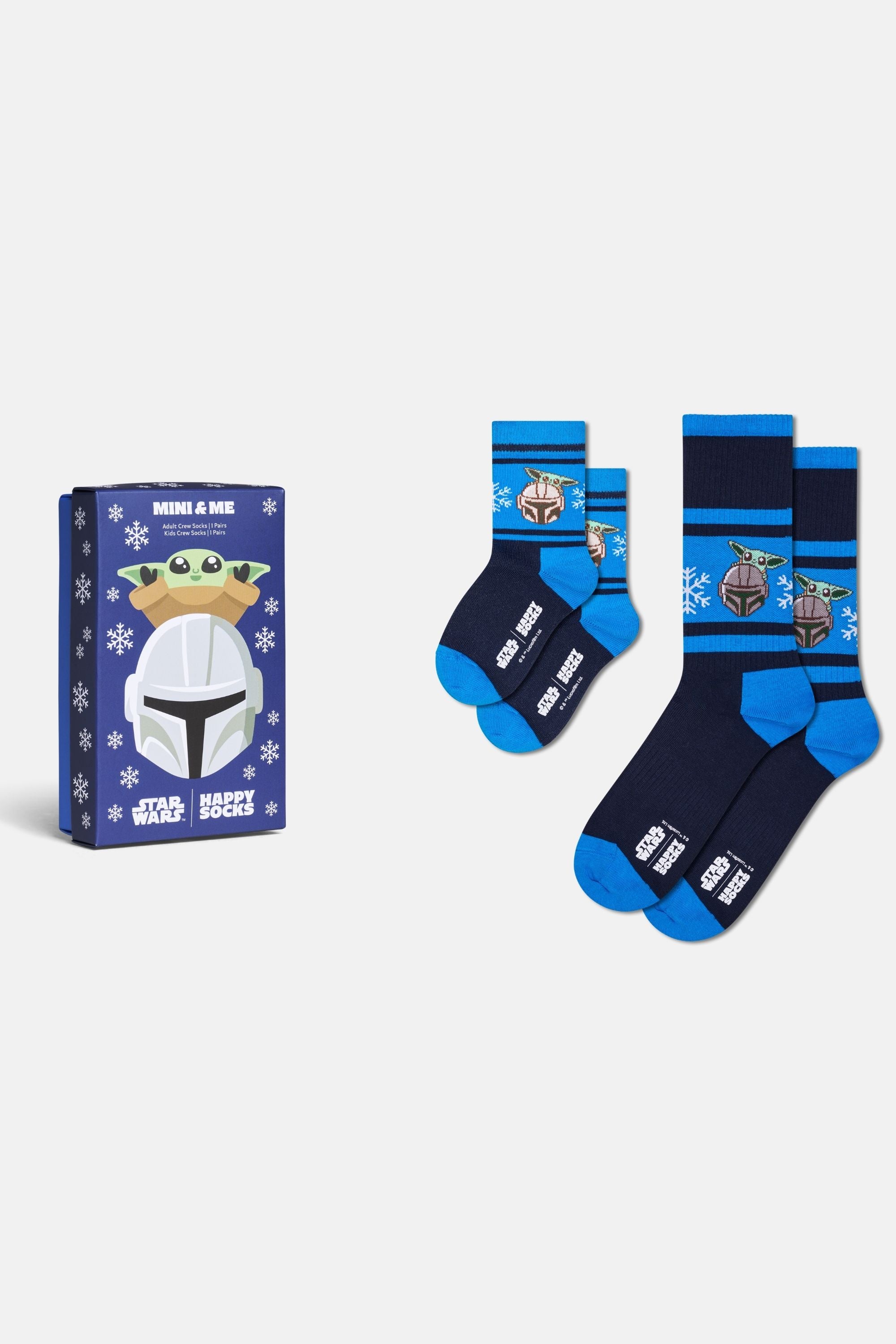 Happy Socks - Mini Me Star Wars Aile Temalı Çorap Hediye Seti