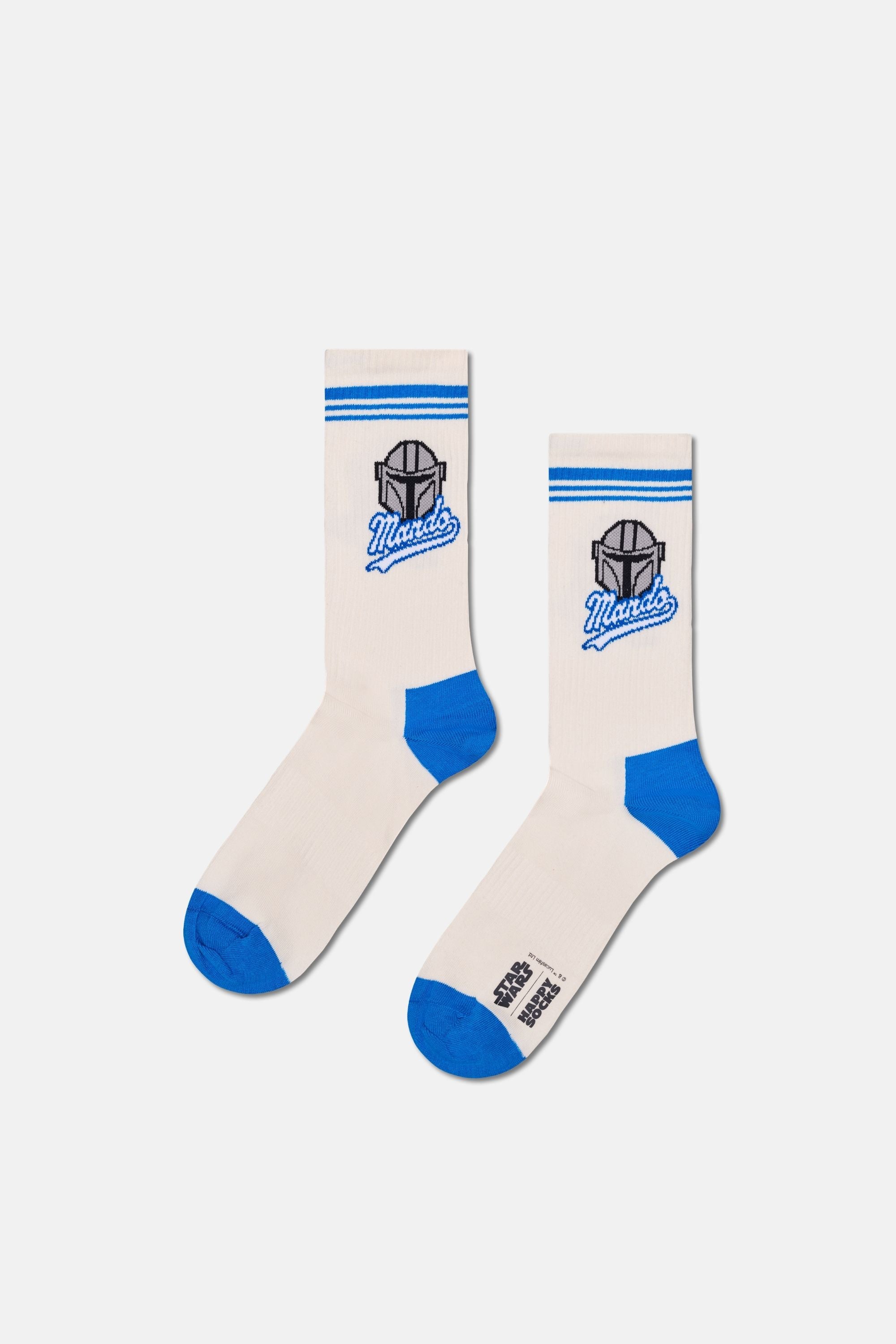 Happy Socks - Çok Renkli Star Wars Mandalorian Temalı 6Lı Çorap Hediye Seti