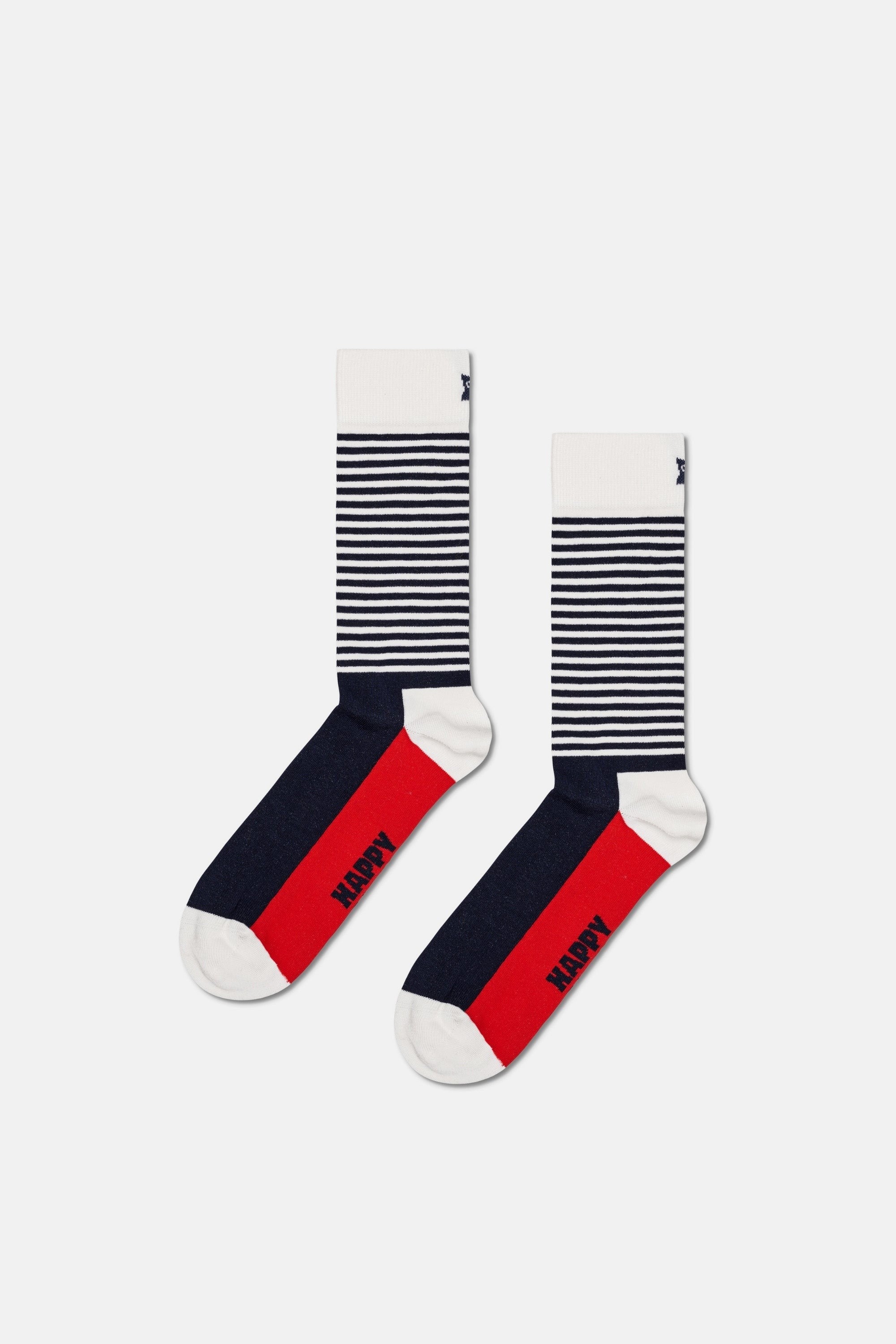 Happy Socks - Lacivert Klasik 4Lü Pamuklu Çorap Seti