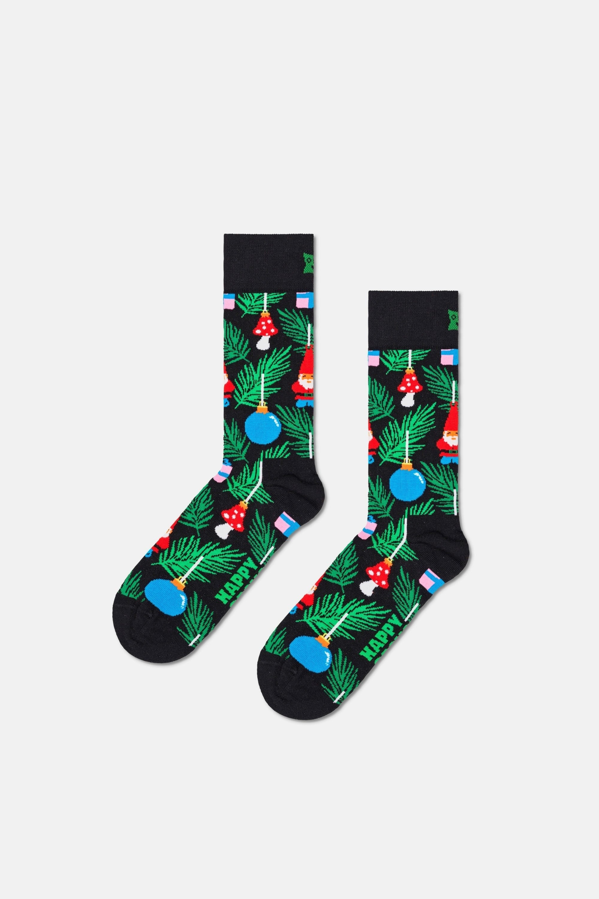 Happy Socks - Çok Renkli Kutlama Temalı Pamuklu 2Li Çorap Seti
