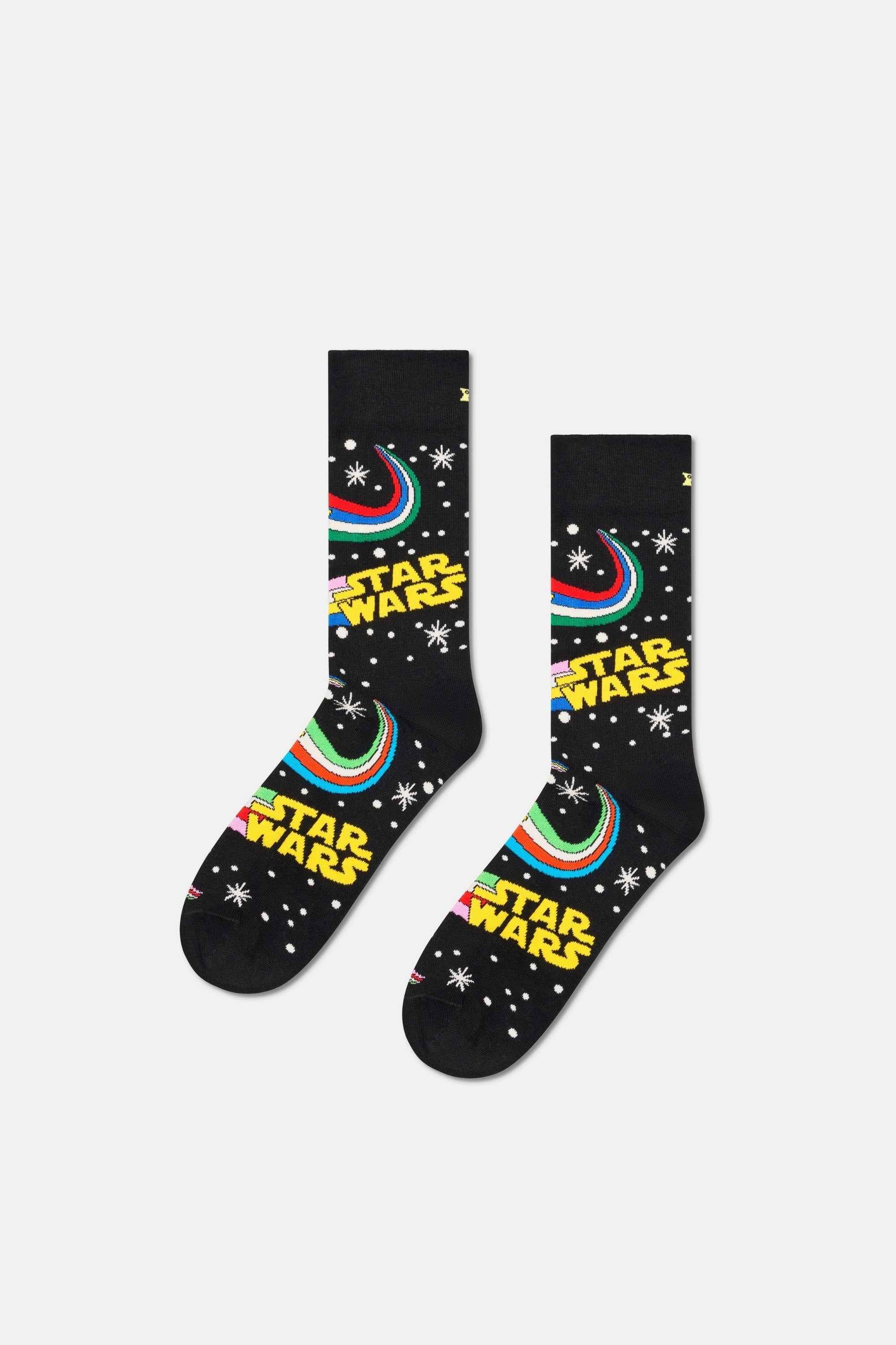 Happy Socks - Çok Renkli Star Wars Desenli 3Lü Çorap Seti