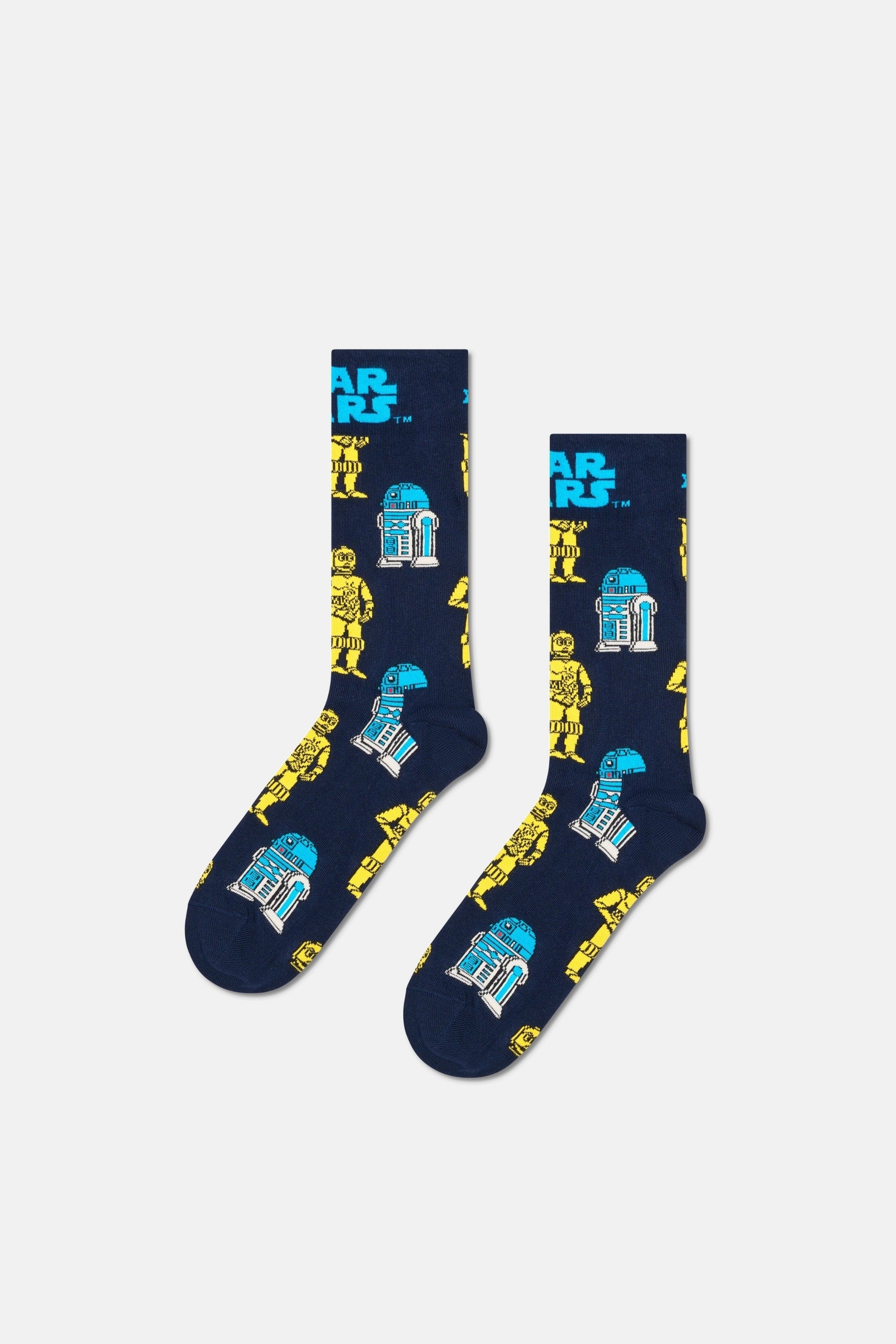 Happy Socks - Çok Renkli Star Wars Desenli 3Lü Çorap Seti