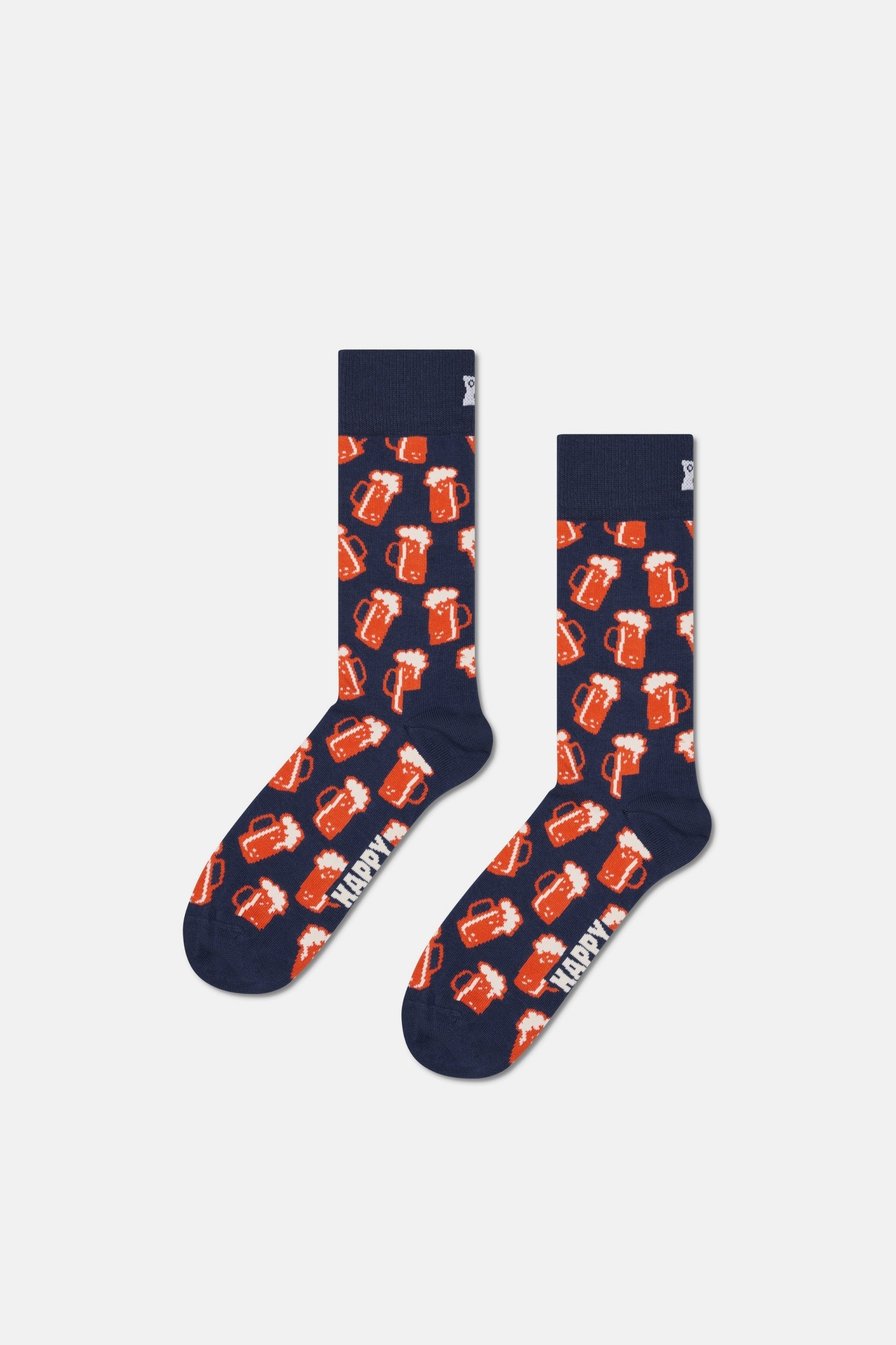 Happy Socks - Bardak Desenli Pamuklu Çorap