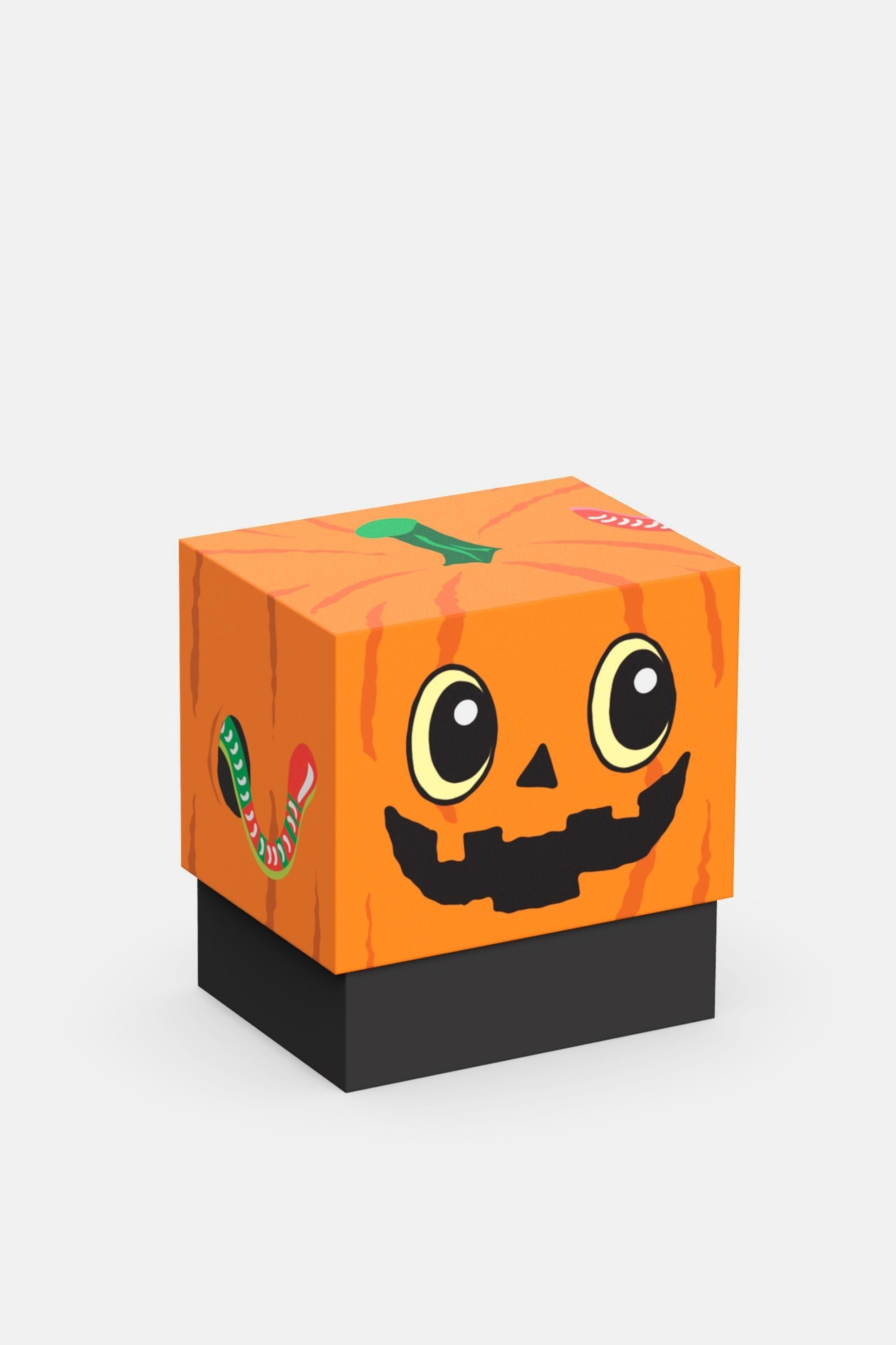 Happy Socks - Çok Renkli Cadılar Bayramı Desenli Pamuklu 2Li Çorap Seti