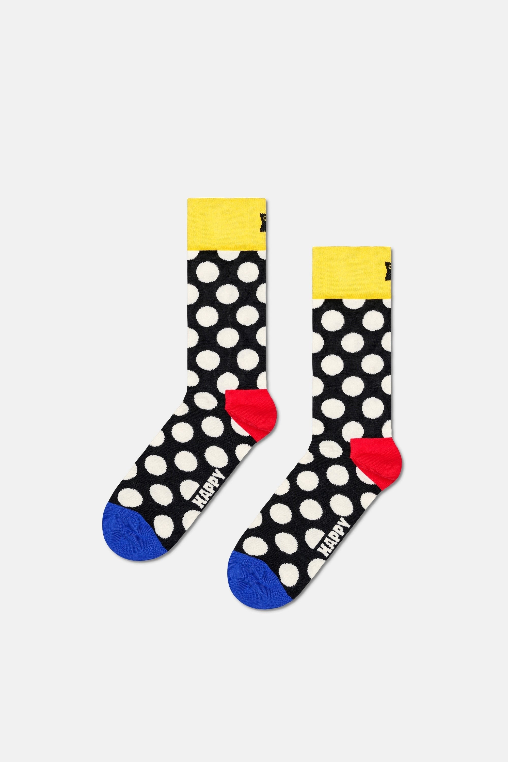 Happy Socks - Çok Renkli Süper Baba Temalı Pamuklu 3Lü Çorap Seti