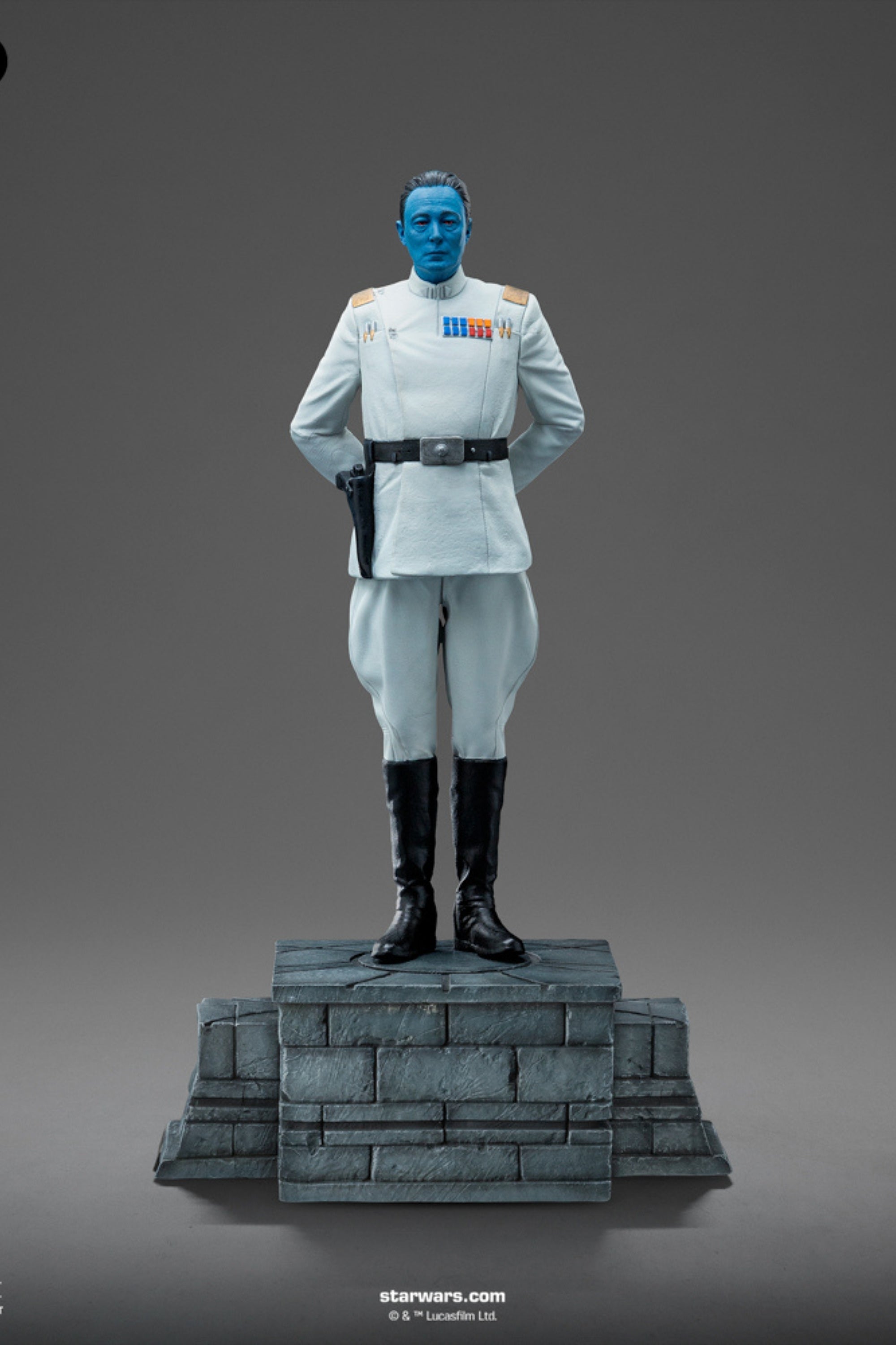 IRON STUDIOS - Grand Admıral Thrawn – Art Scale 1/10 Statue