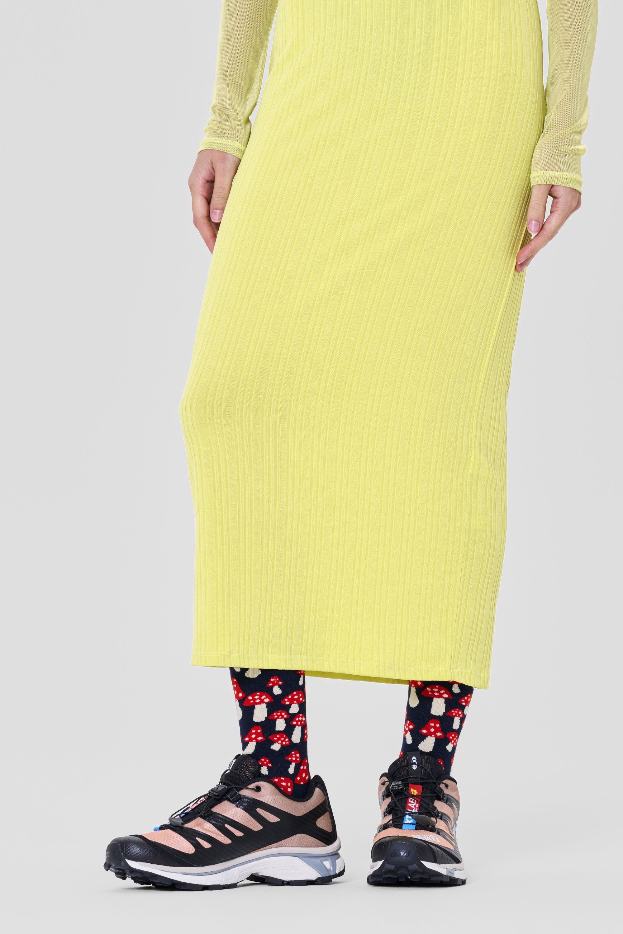 Happy Socks - Erkek Mantar Desenli Pamuklu Çorap