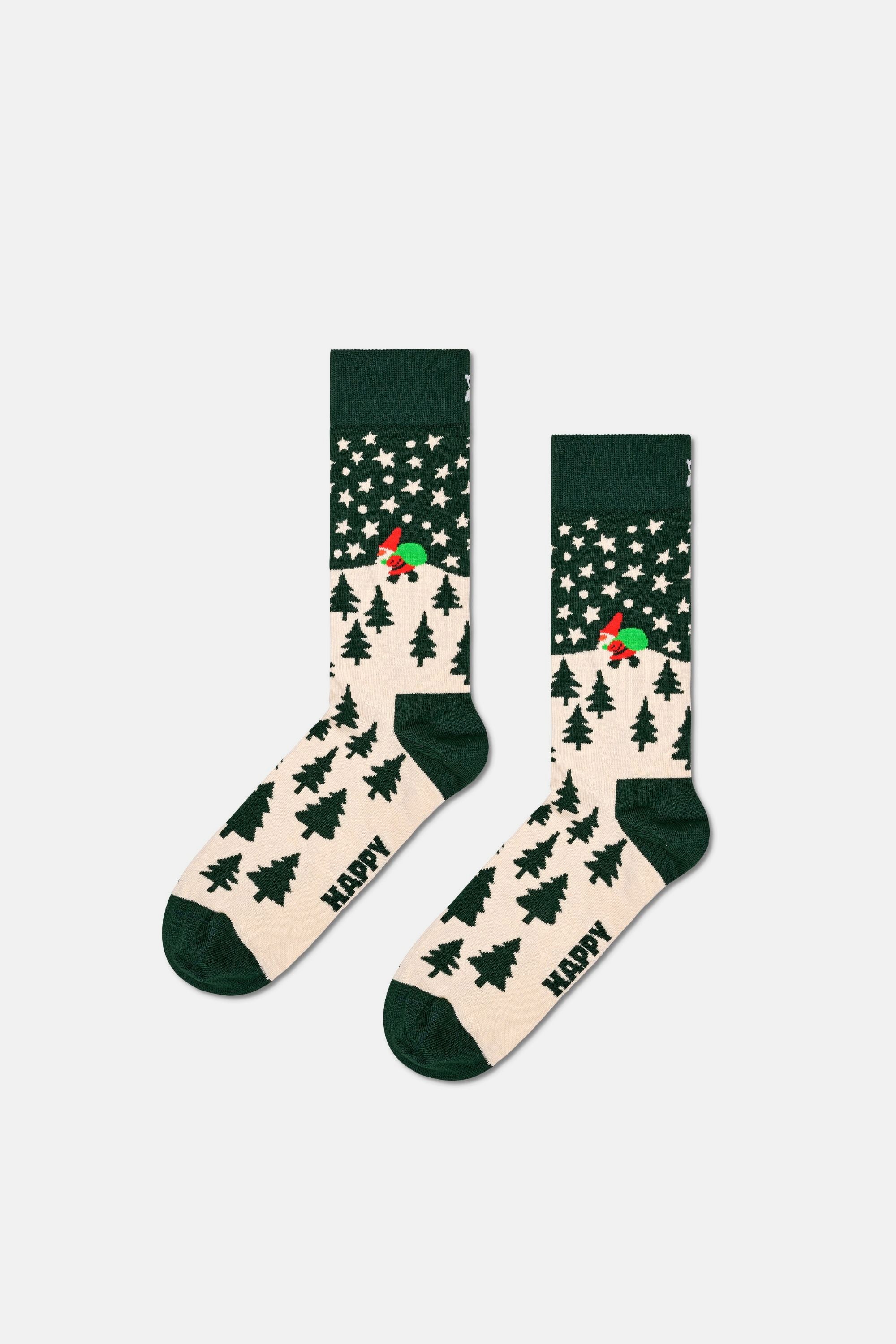 Happy Socks - Erkek Çok Renkli Kutlama Temalı Pamuklu Tekli Çorap Seti