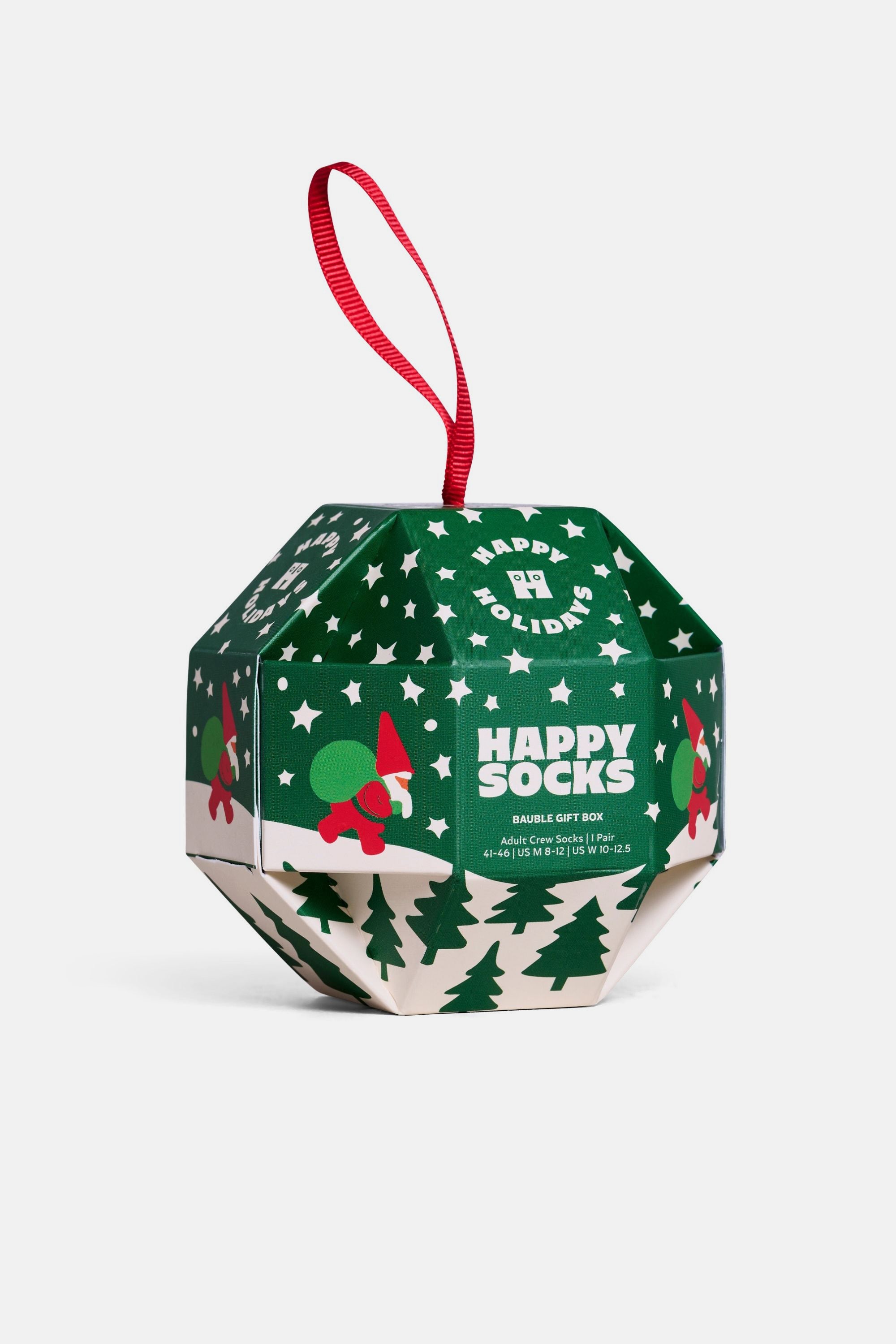 Happy Socks - 1'li Kar Küresi Çorap Hediye Seti