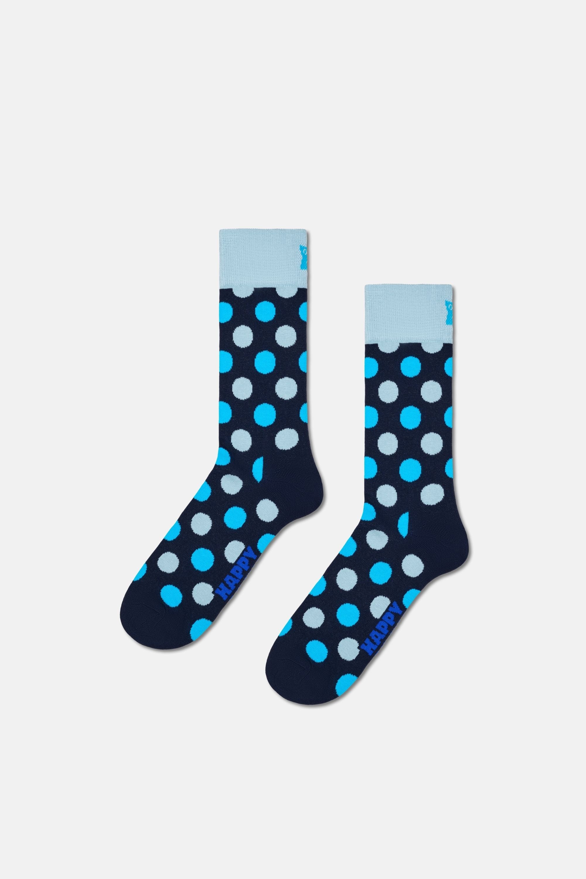 Happy Socks - Çok Renkli Kahve Desenli 4'lü Pamuklu Çorap Seti