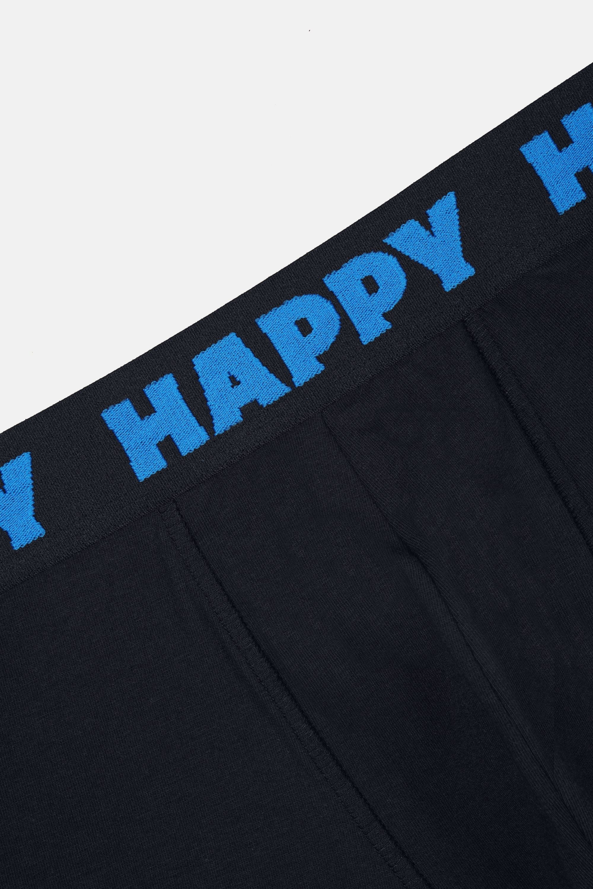 Happy Socks -  Erkek Siyah Karışık Desenli 3'lü Boxer Seti